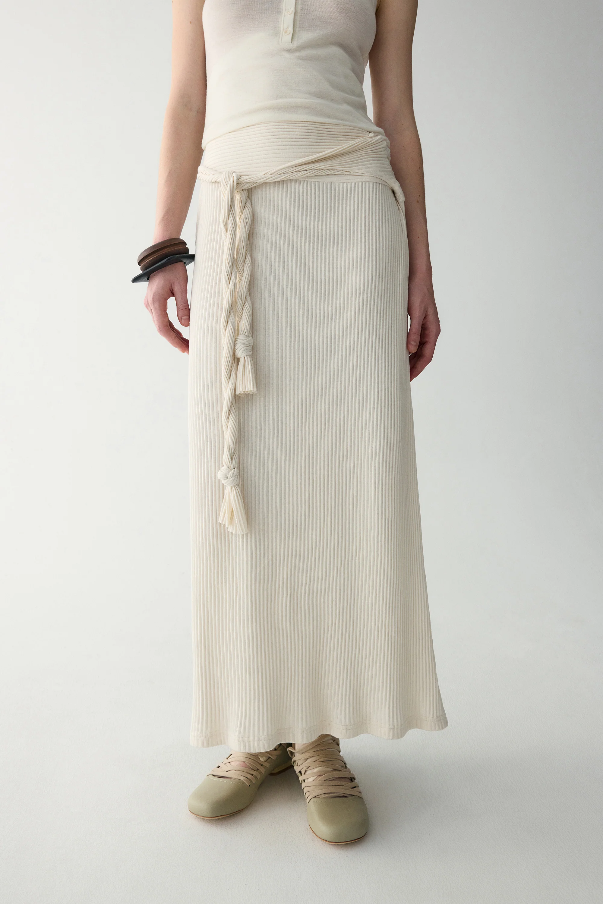 Organic Cotton Midi skirt - Image 17