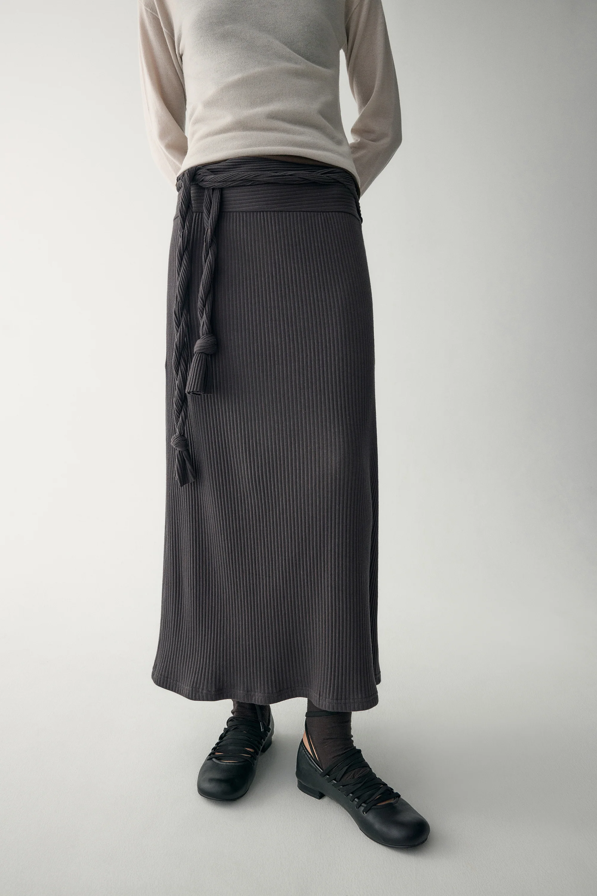 Organic Cotton Midi skirt - Image 22