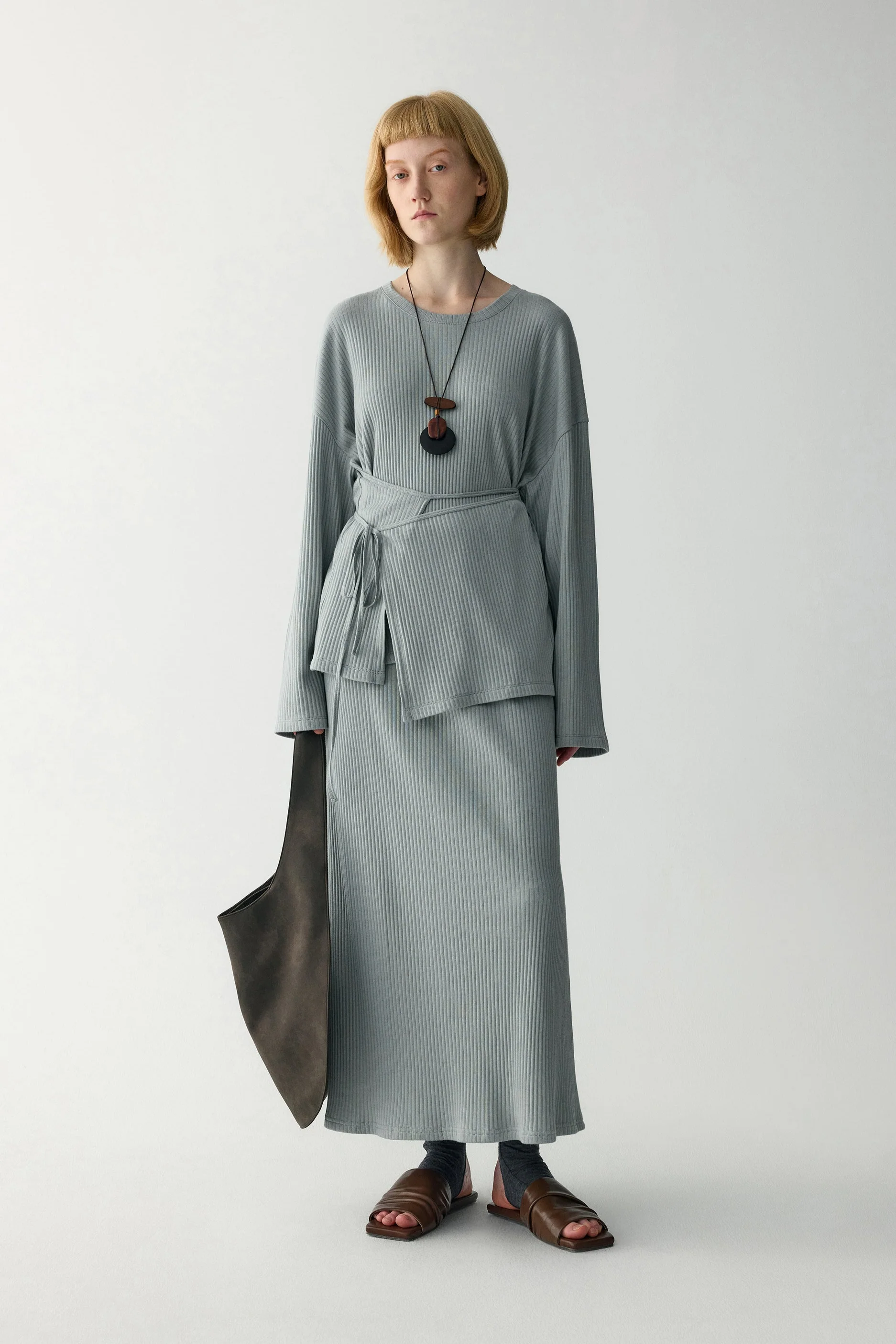 Organic Cotton Midi skirt - Image 3