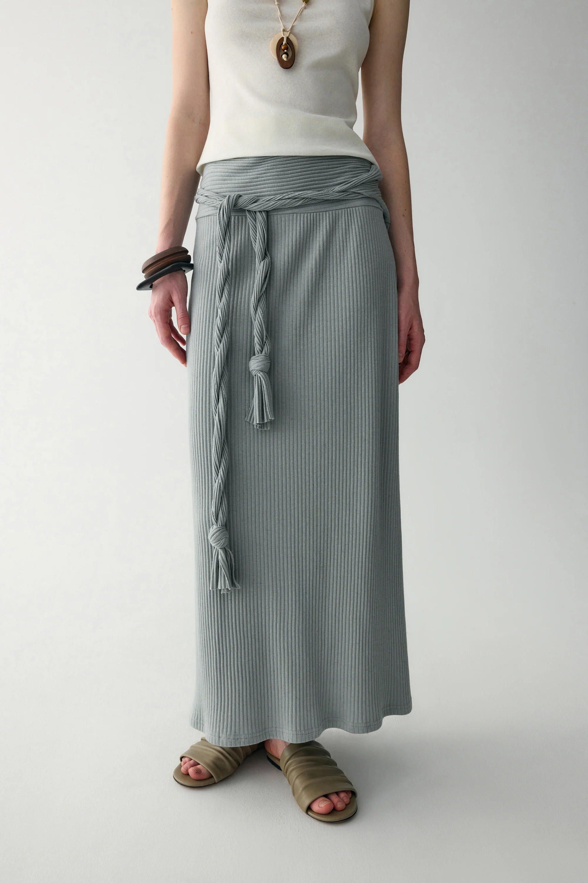 Organic Cotton Midi skirt - Image 5