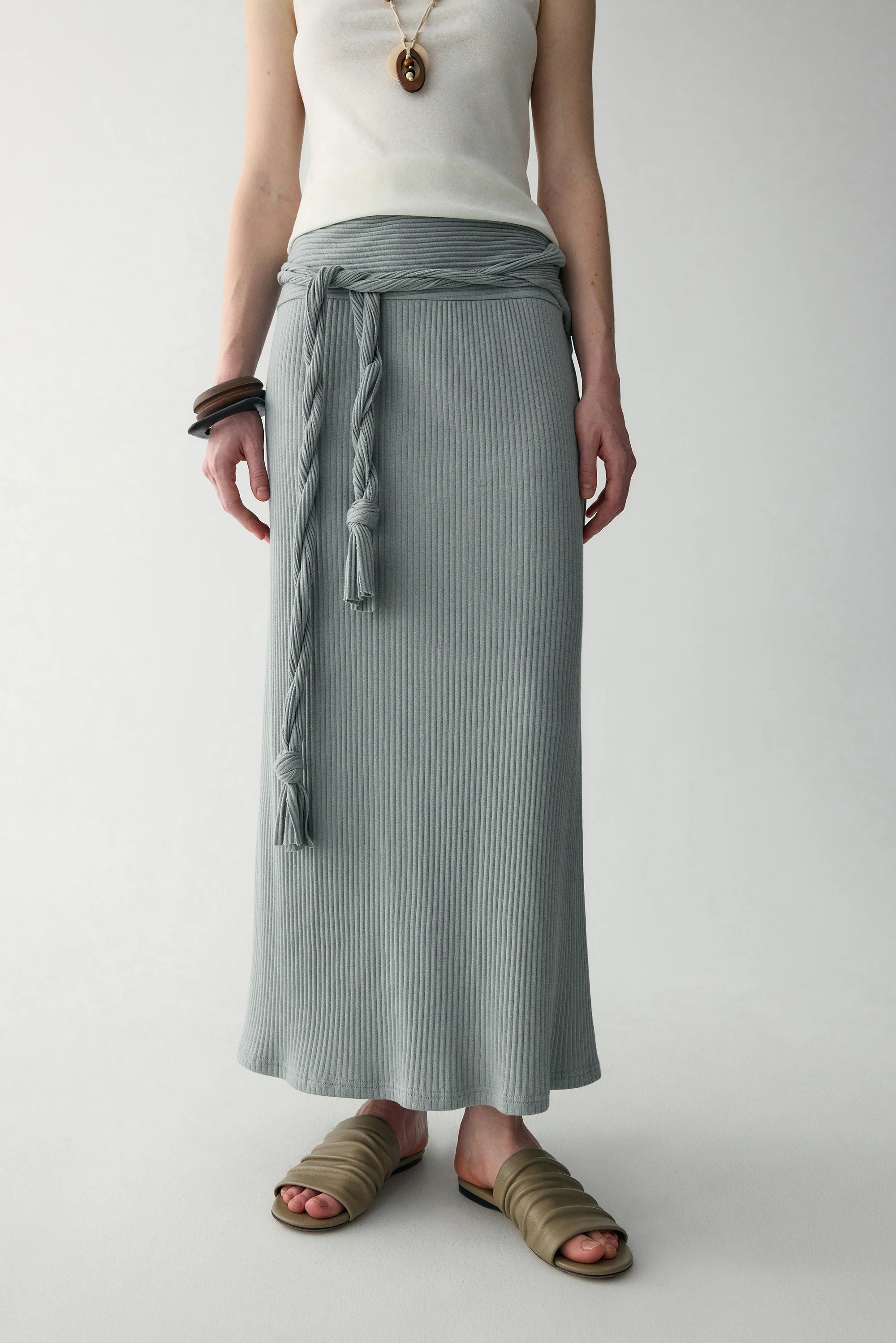 Organic Cotton Midi skirt - Image 6