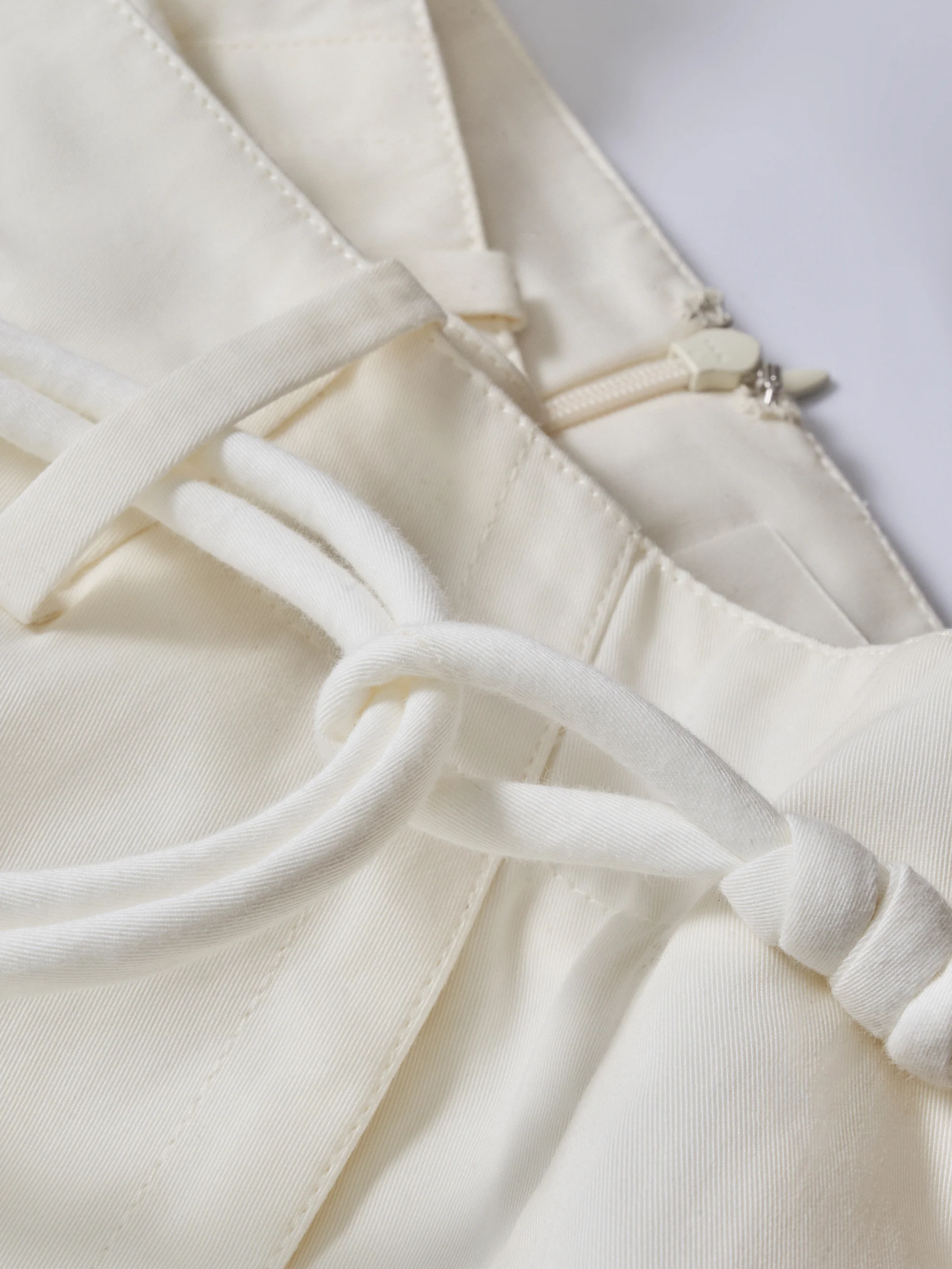 Straight Midi Skirt With Handmade Belt - Image 12