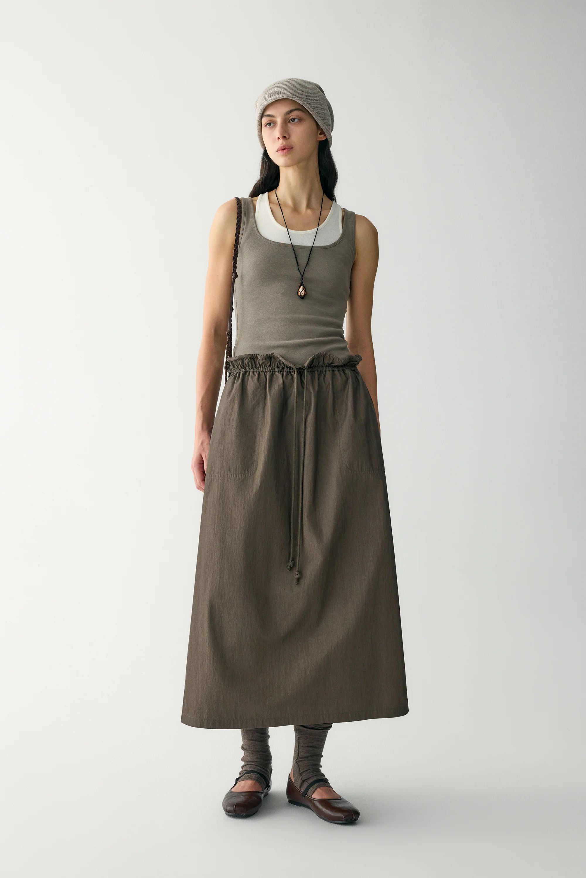 Parachute Maxi Skirt - Image 4