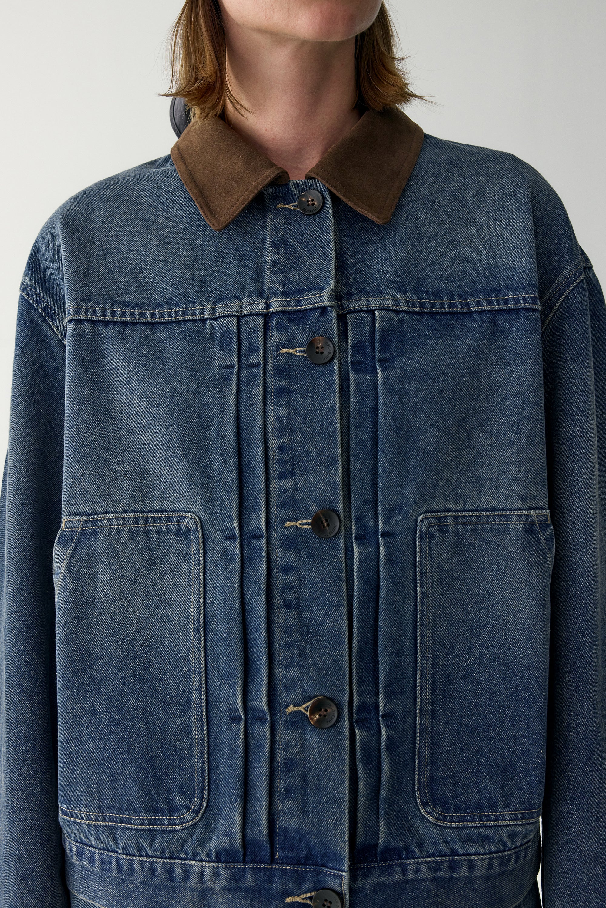 Boxy Denim Jacket - Image 11