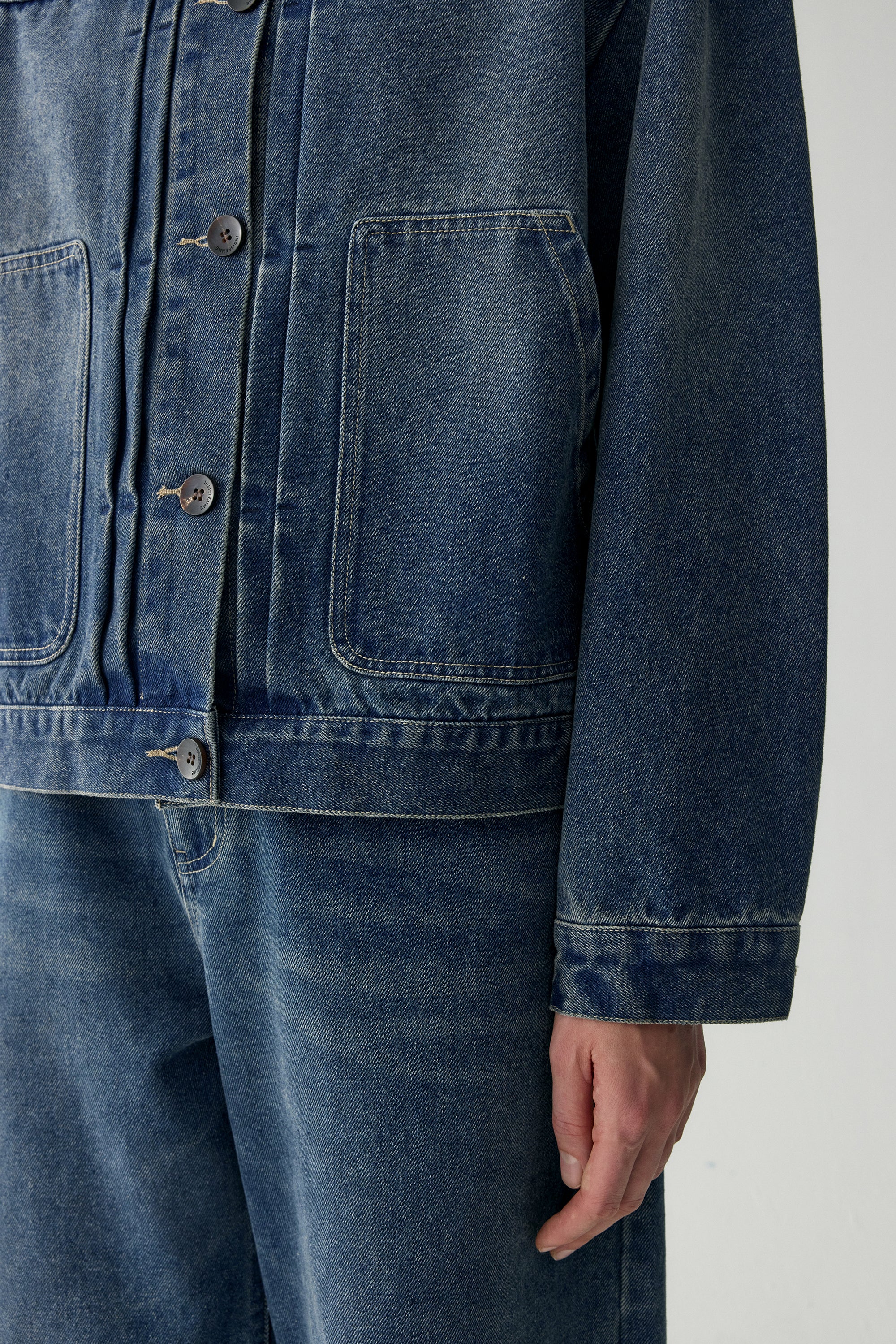 Boxy Denim Jacket - Image 12