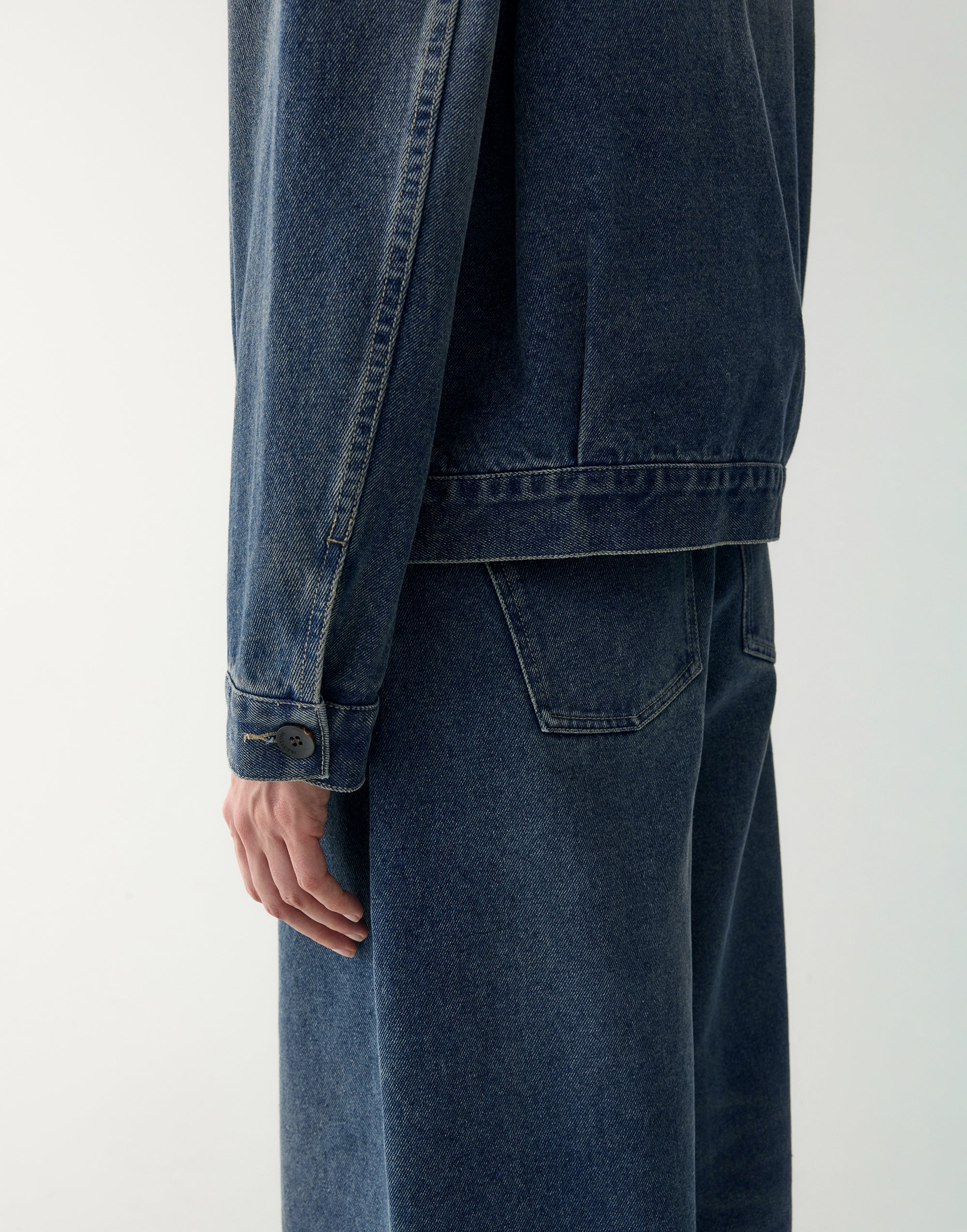 Boxy Denim Jacket - Image 13