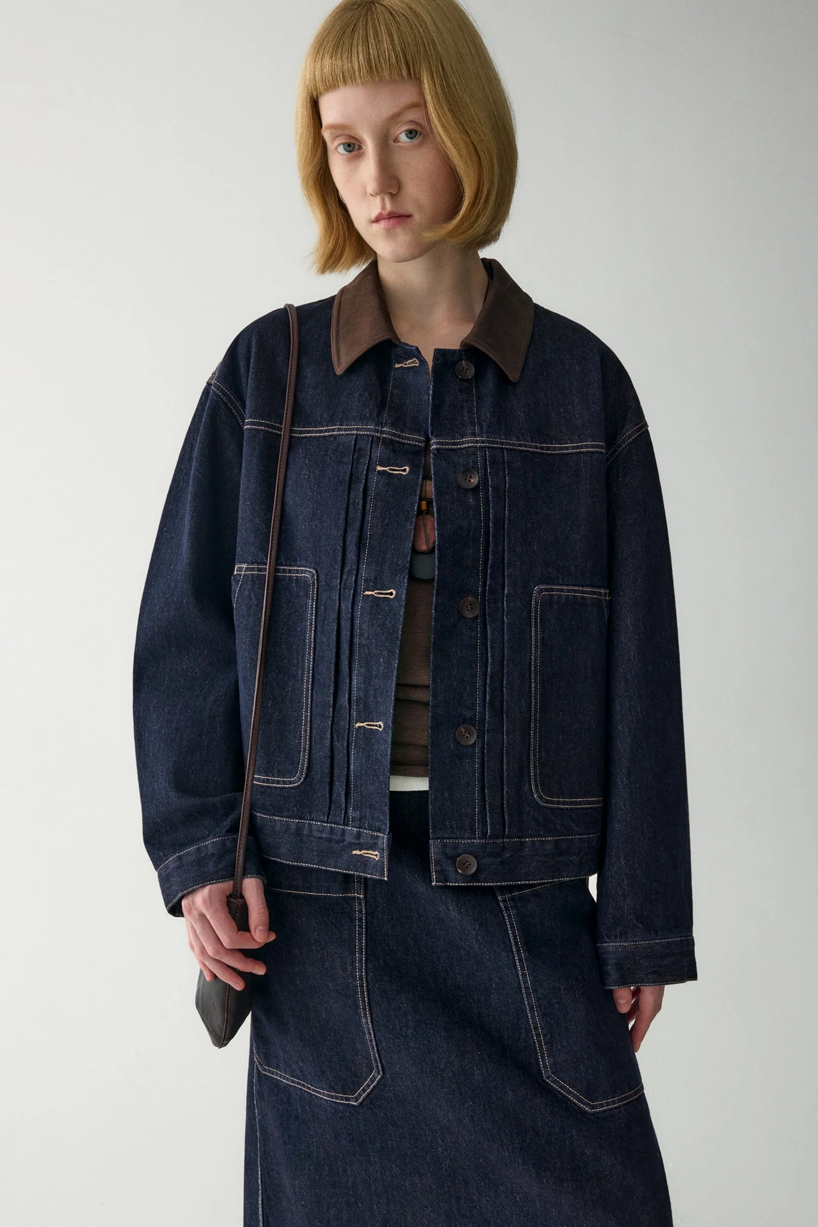 Boxy Denim Jacket - Image 18