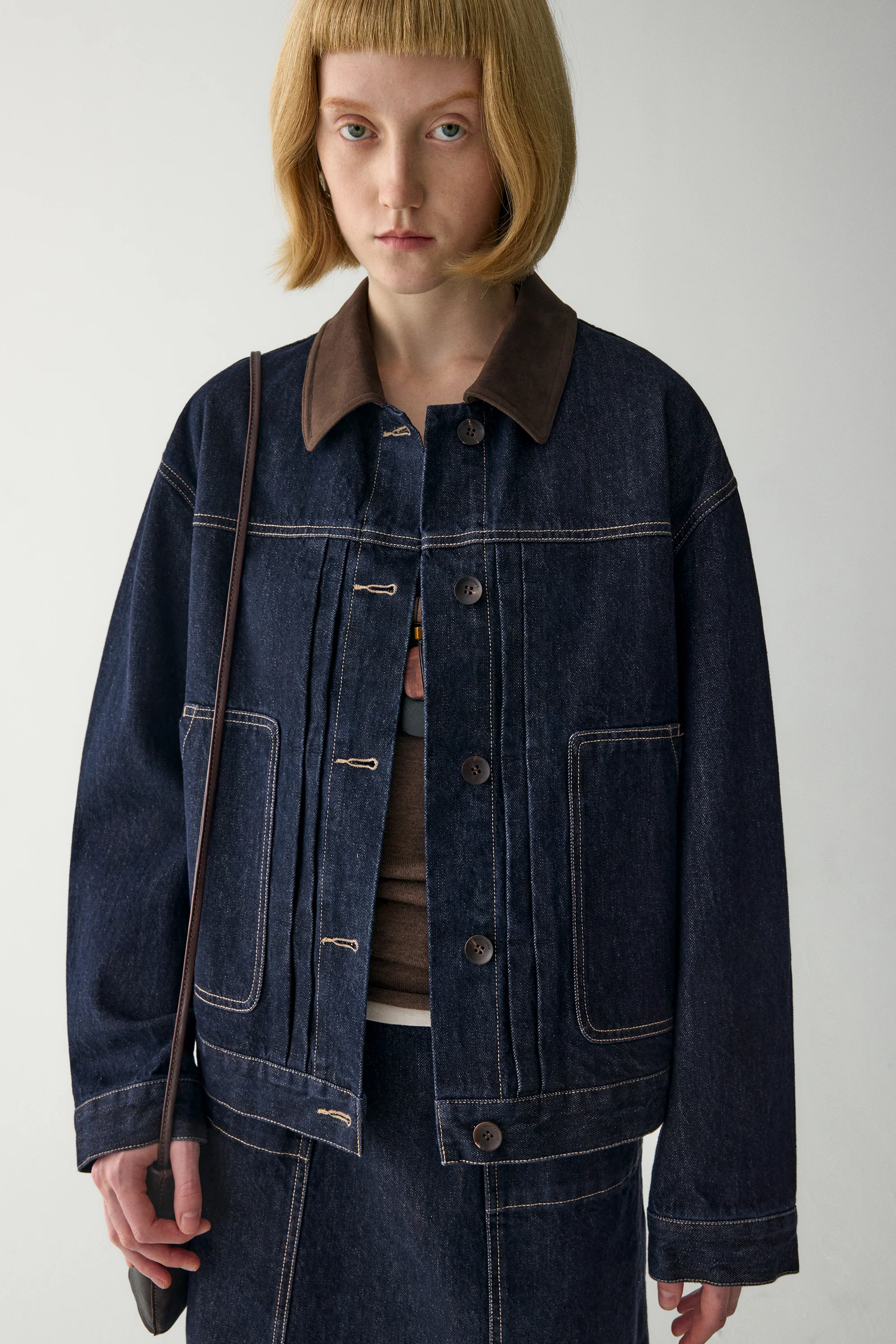 Boxy Denim Jacket - Image 19