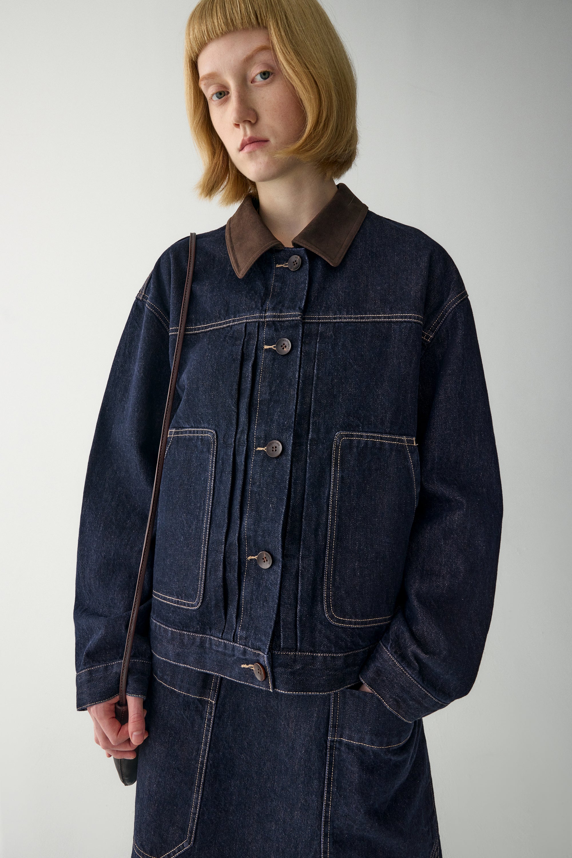 Boxy Denim Jacket - Image 20