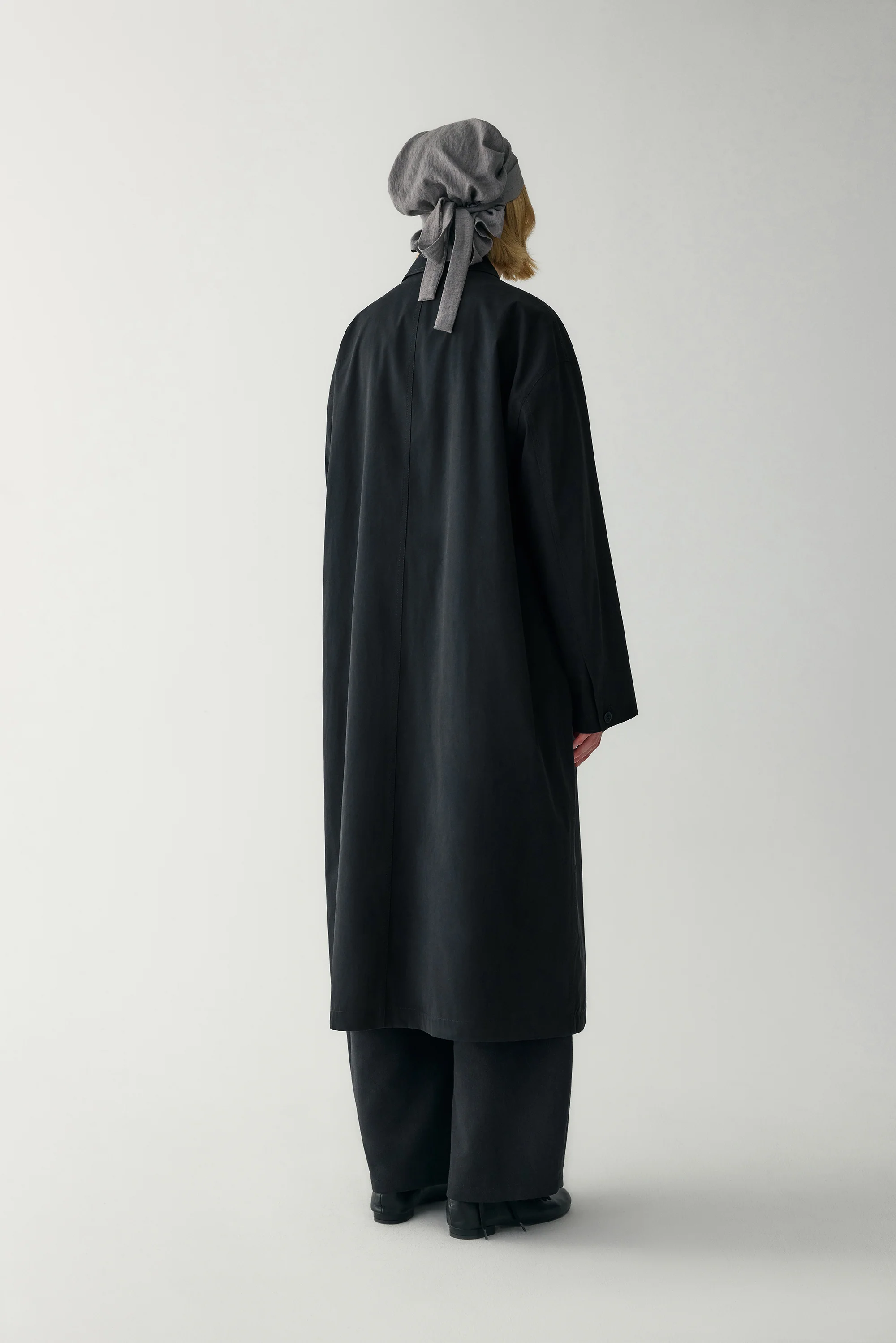 Peach Skin Trench Coat - Image 18