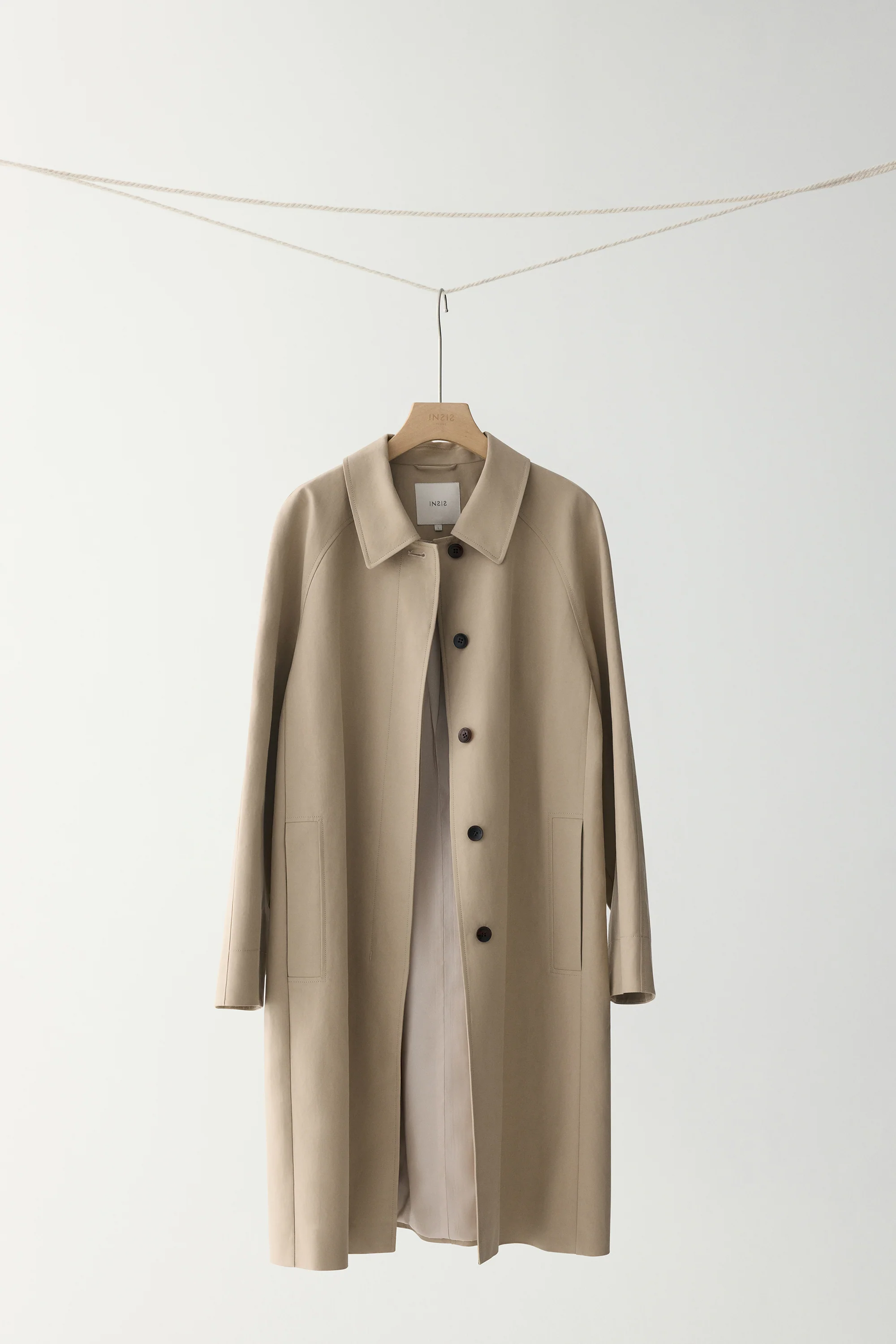 Straight-Cut Trench Coat - Image 12