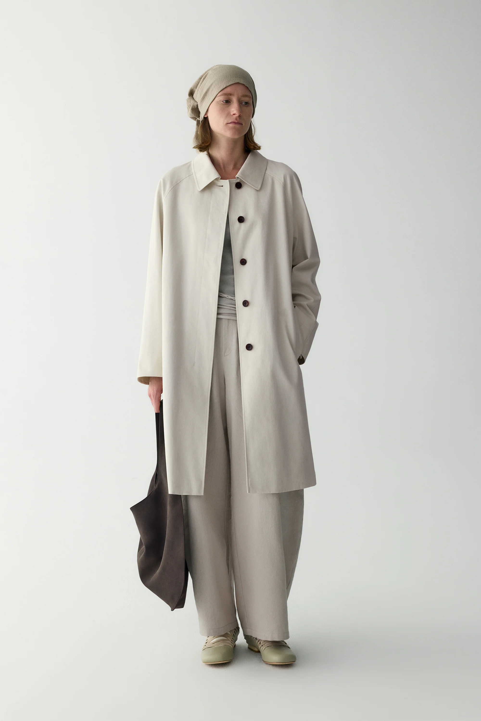 Straight-Cut Trench Coat - Image 13