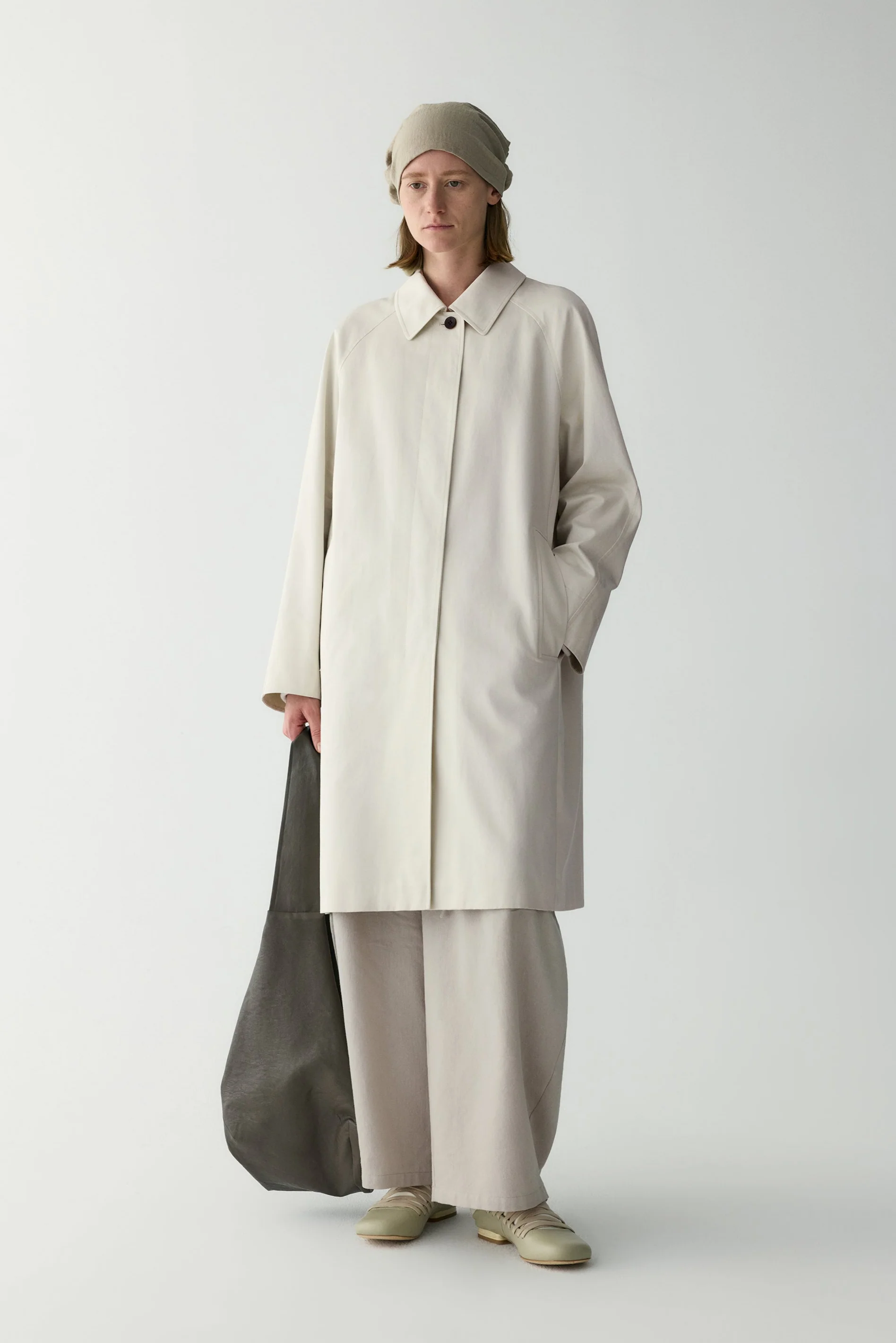 Straight-Cut Trench Coat - Image 14