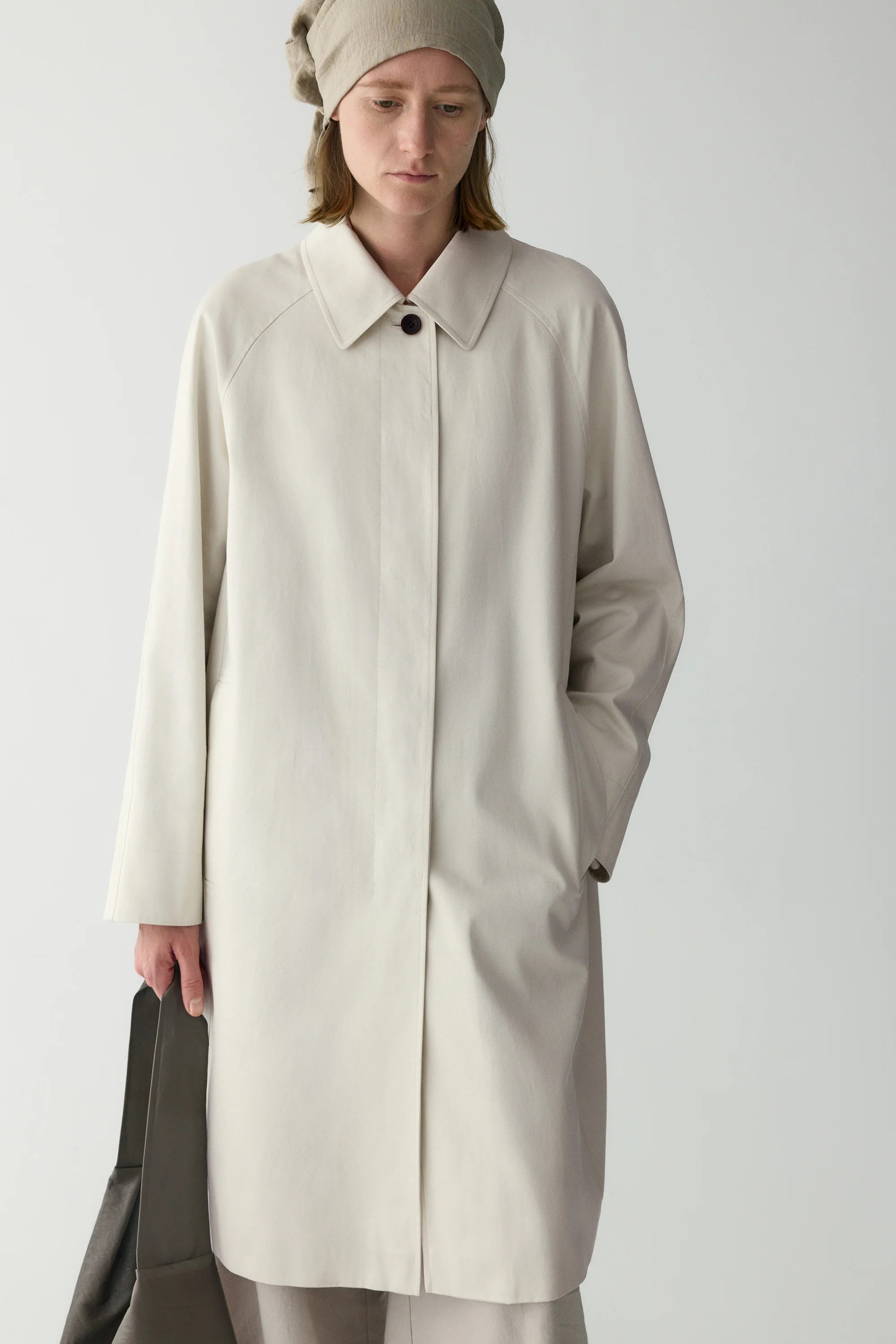 Straight-Cut Trench Coat - Image 16