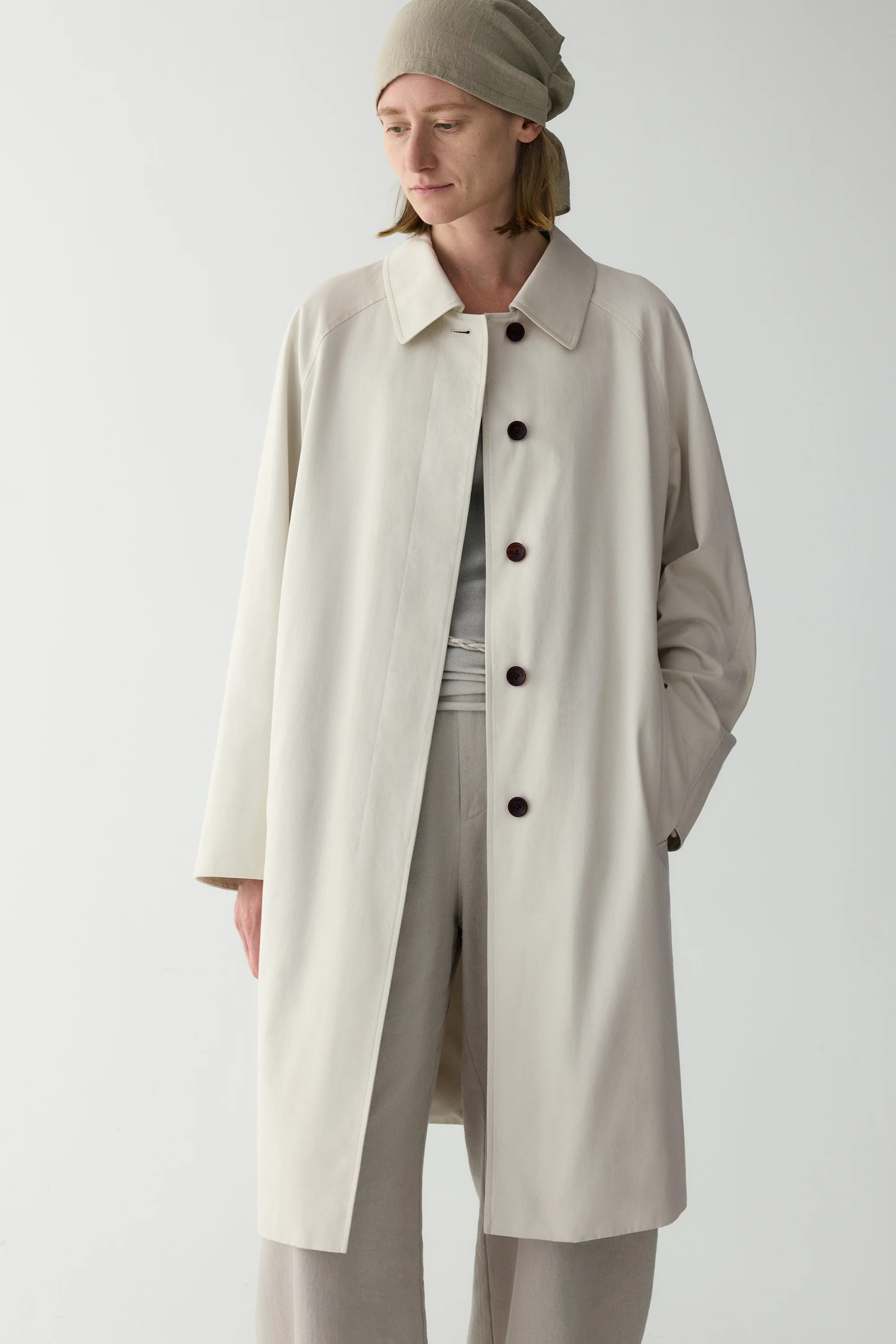 Straight-Cut Trench Coat - Image 18