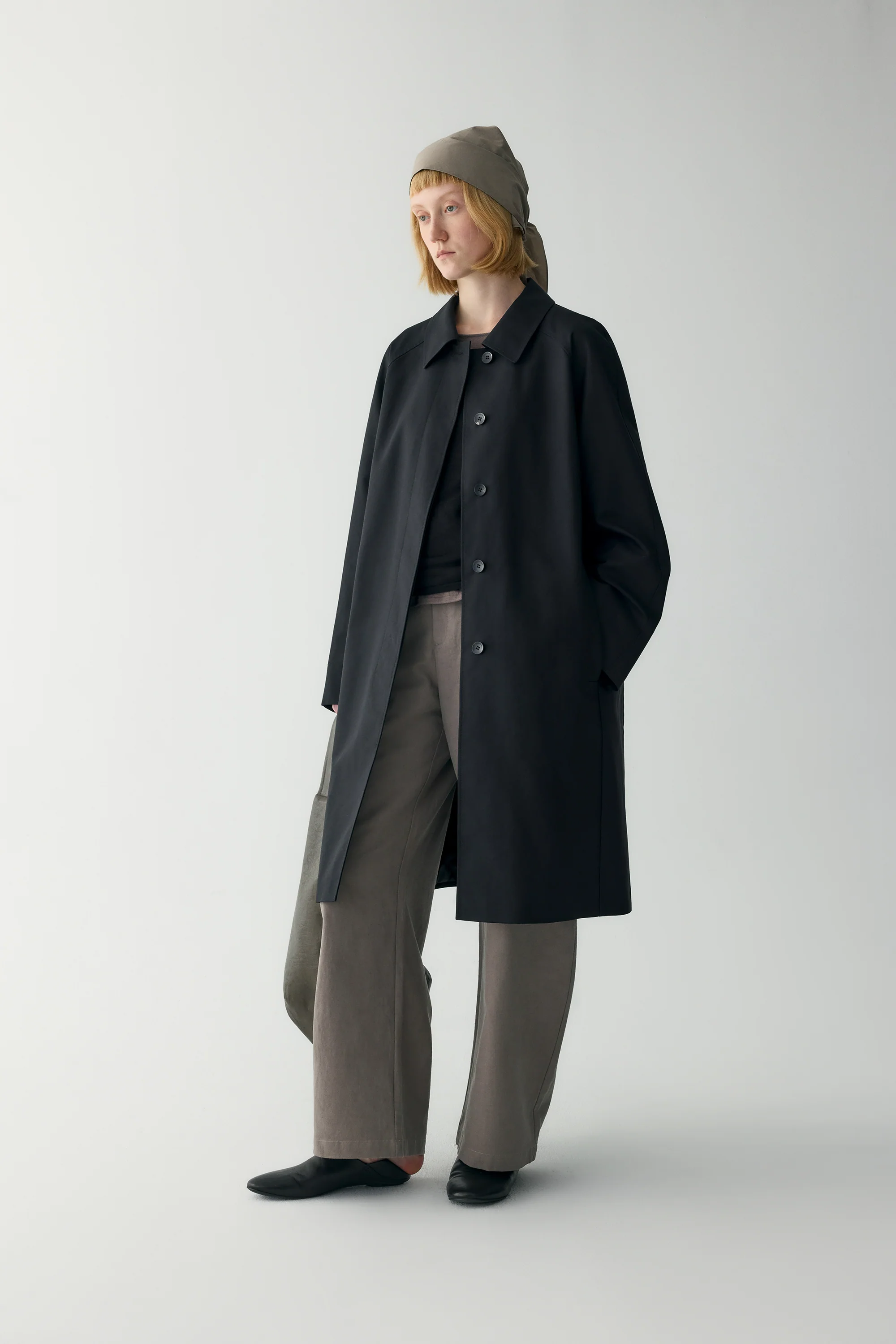 Straight-Cut Trench Coat - Image 20
