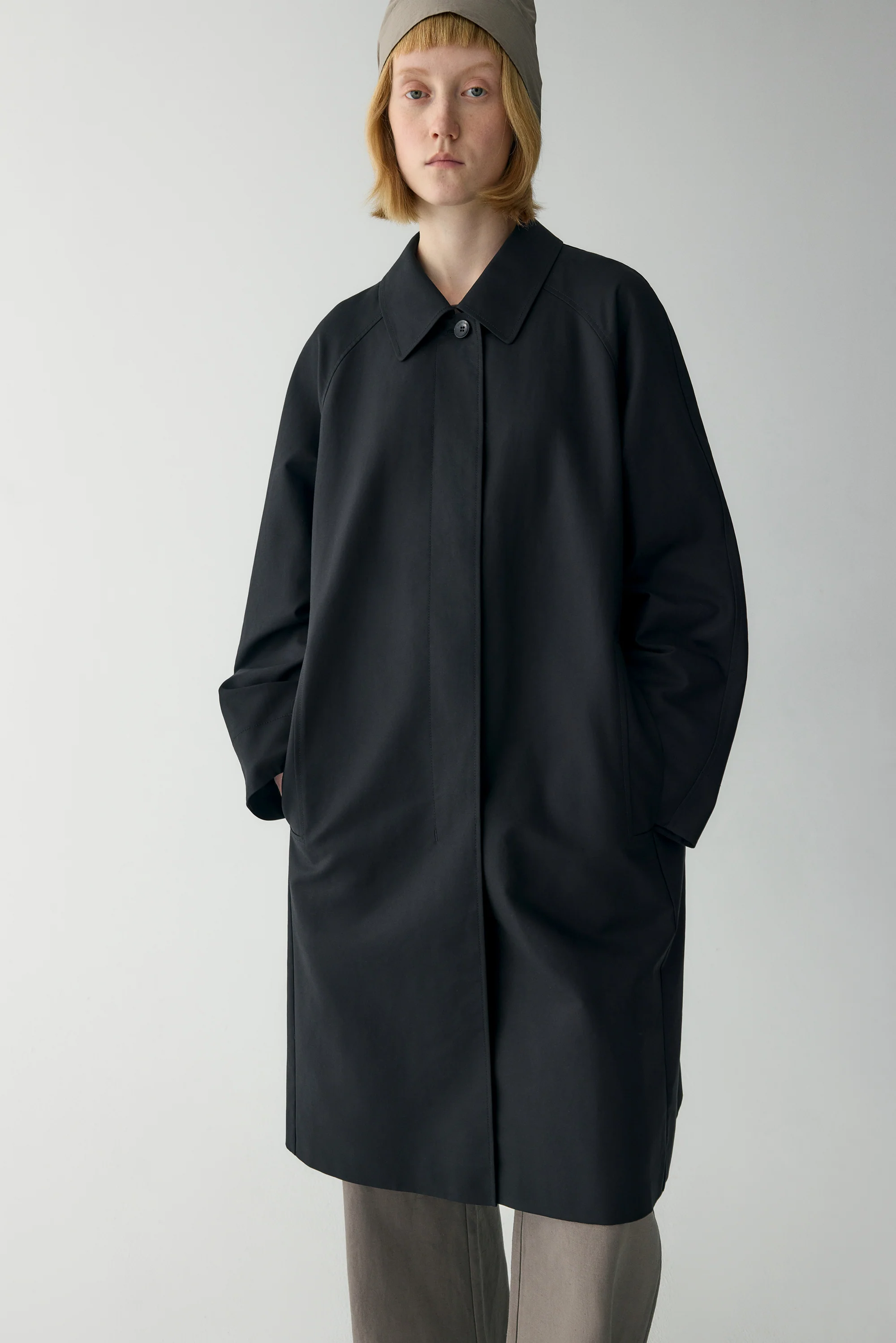 Straight-Cut Trench Coat - Image 23