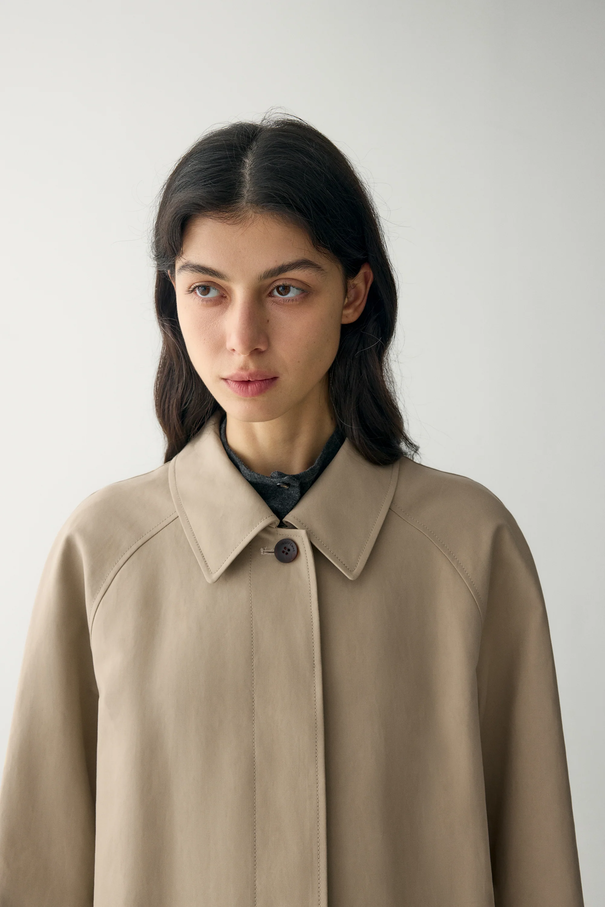 Straight-Cut Trench Coat - Image 7