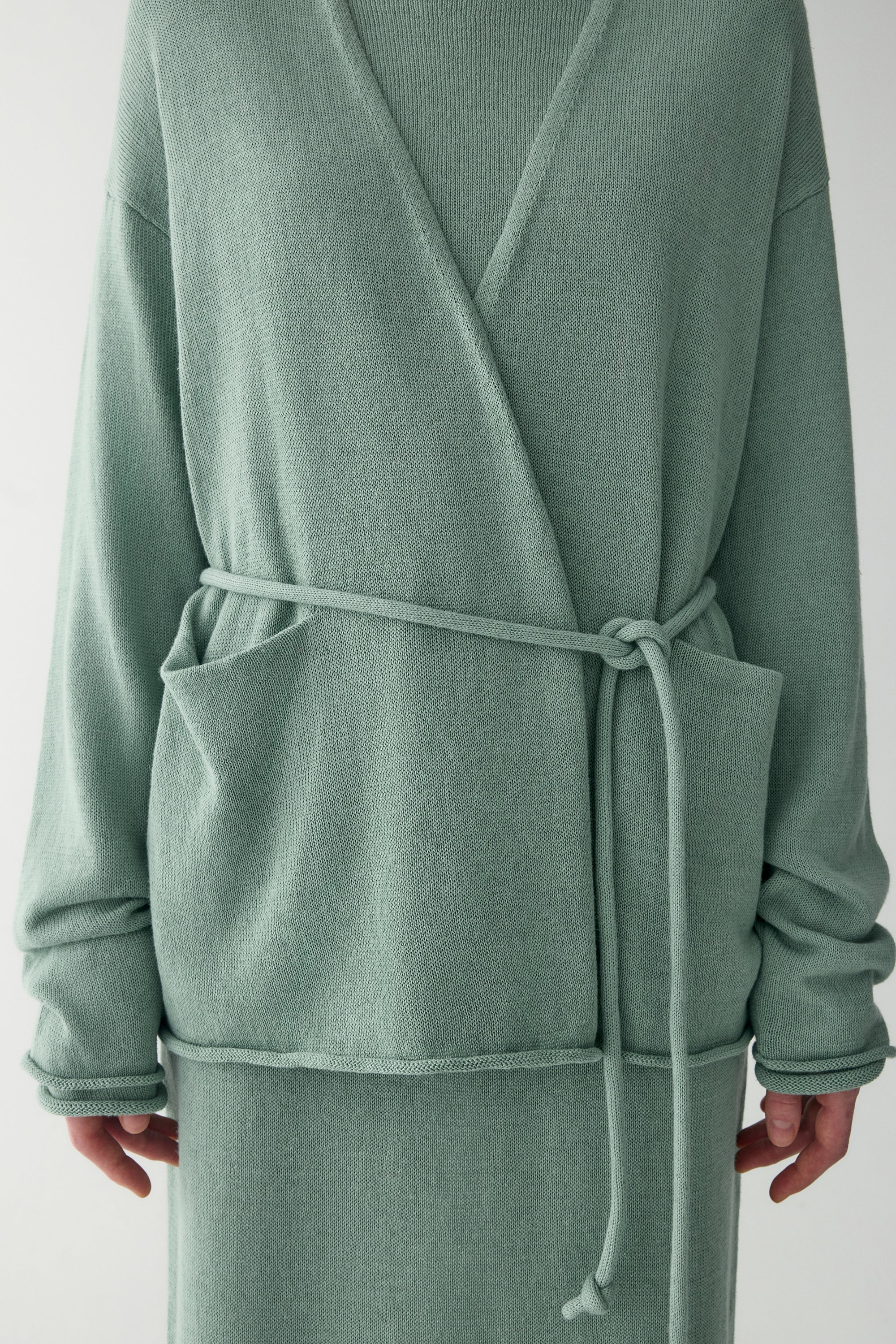 Relaxed Cotton-linen Cardigan - Image 10