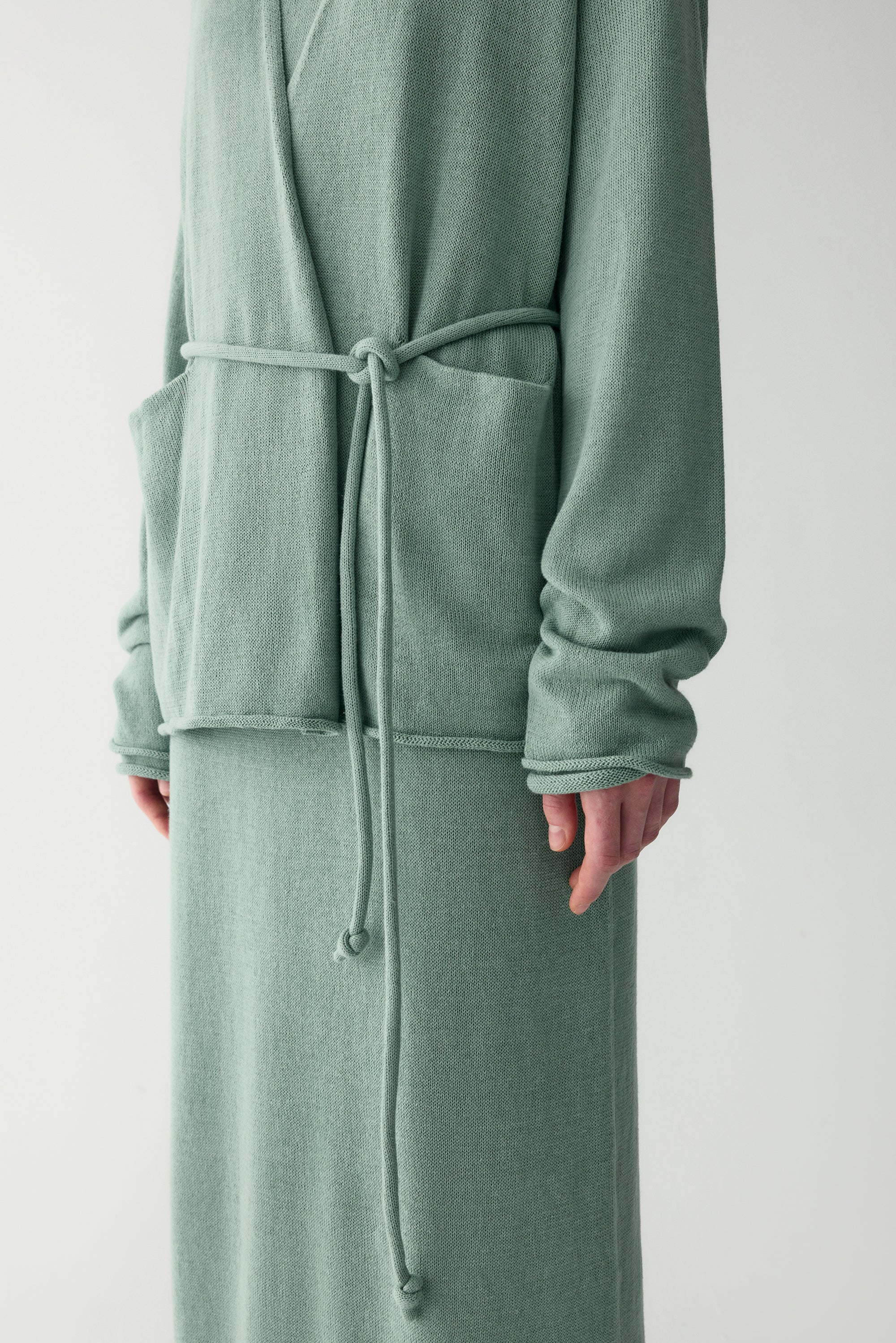 Relaxed Cotton-linen Cardigan - Image 11