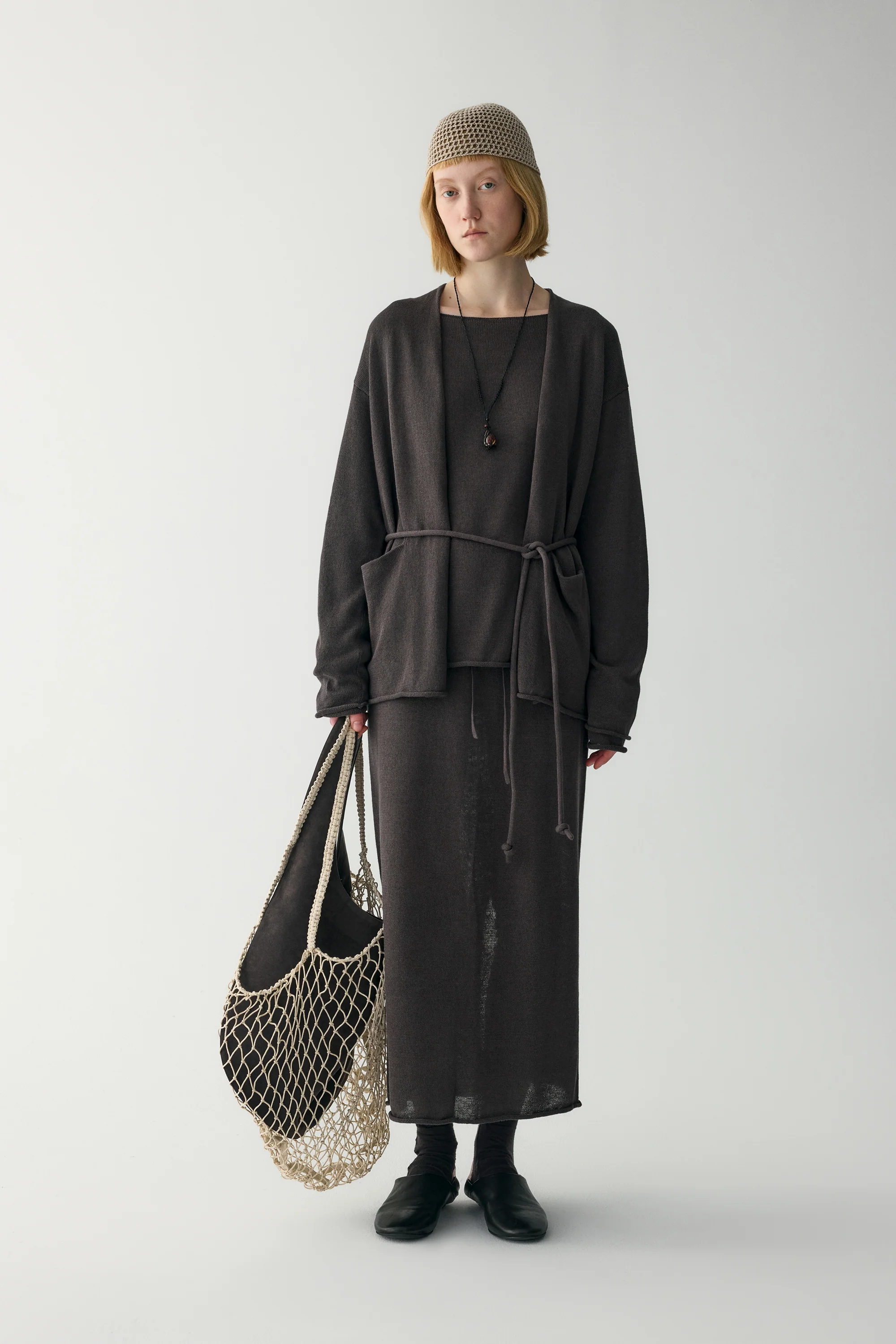 Relaxed Cotton-linen Cardigan - Image 14