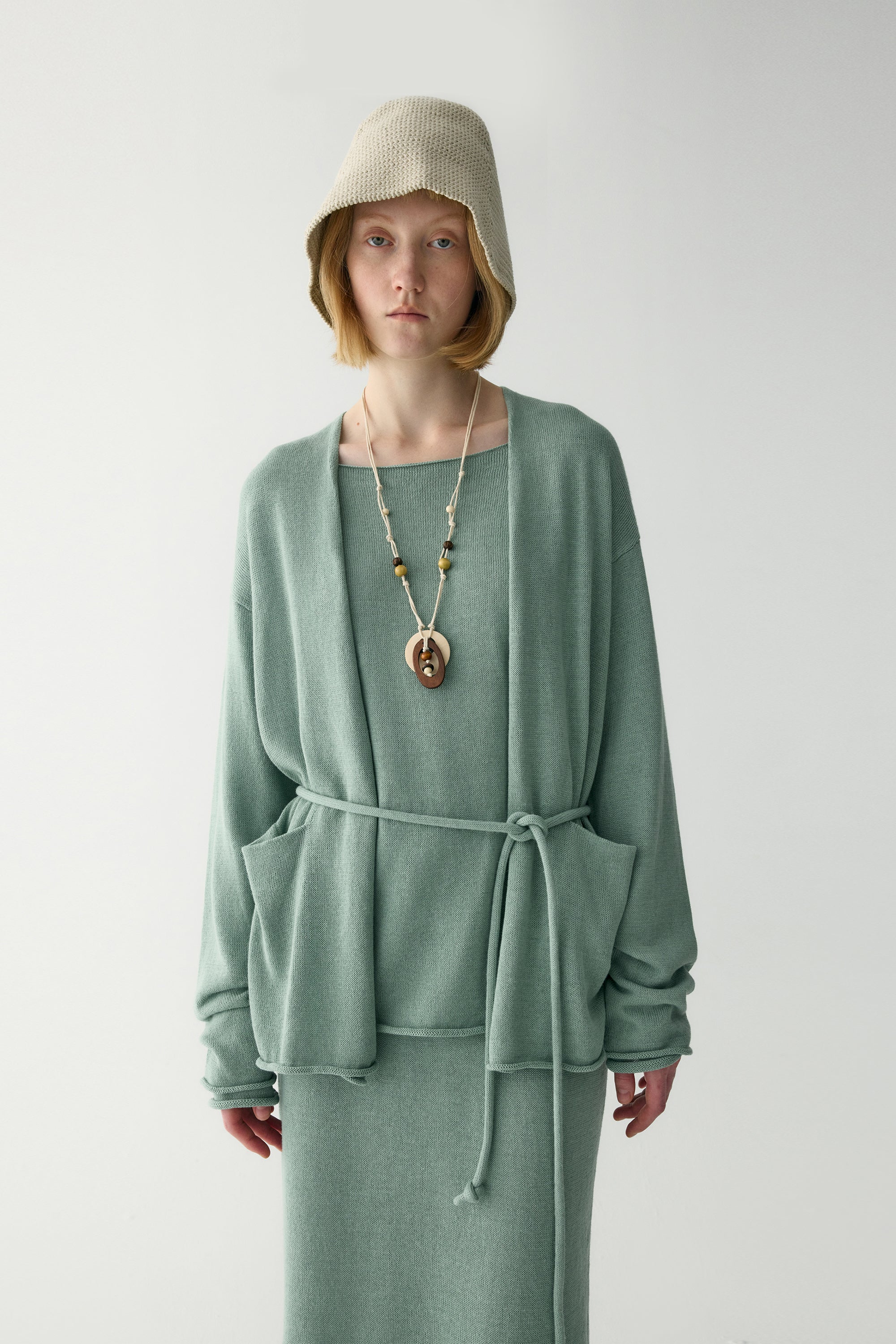 Relaxed Cotton-linen Cardigan - Image 3