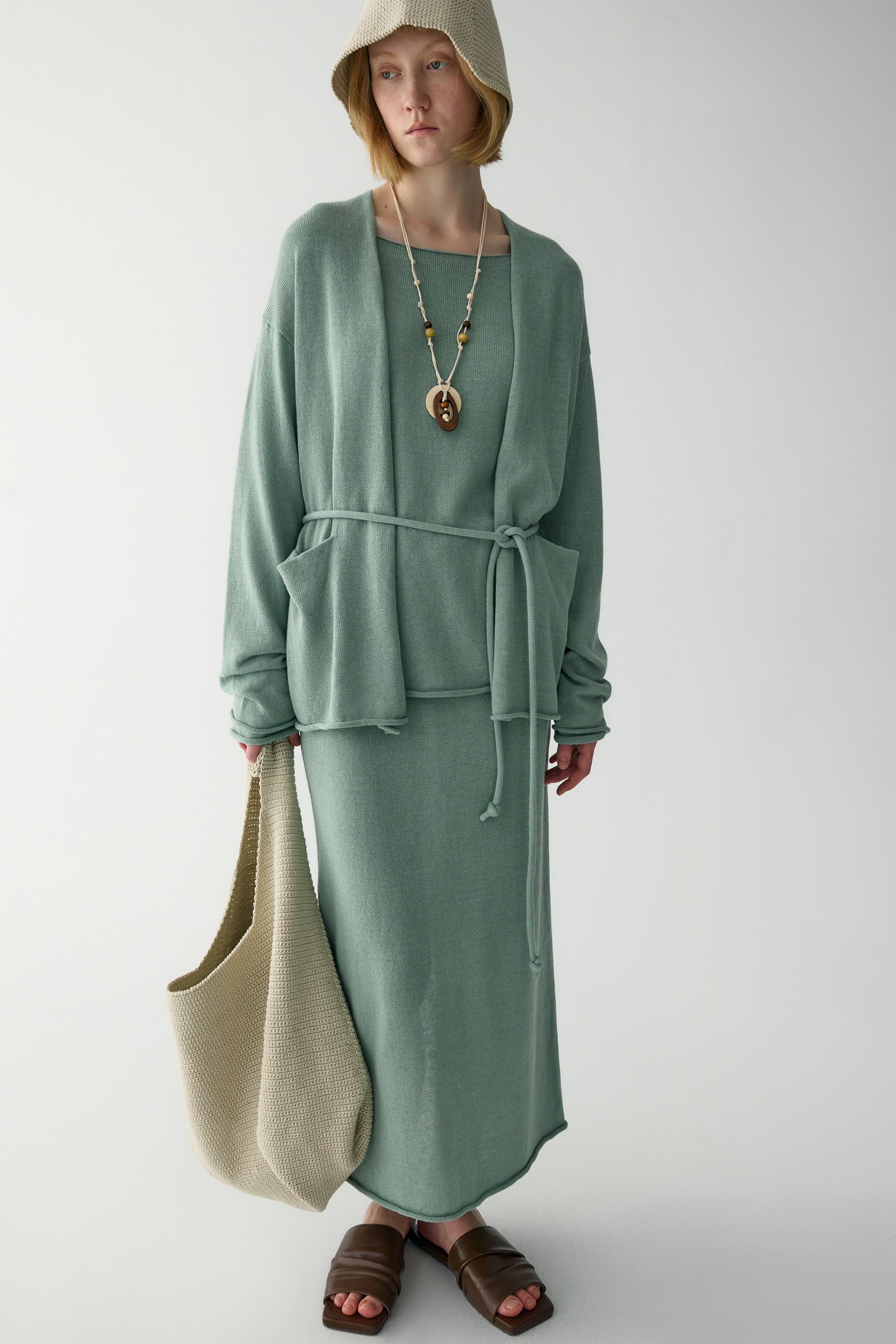 Relaxed Cotton-linen Cardigan - Image 6