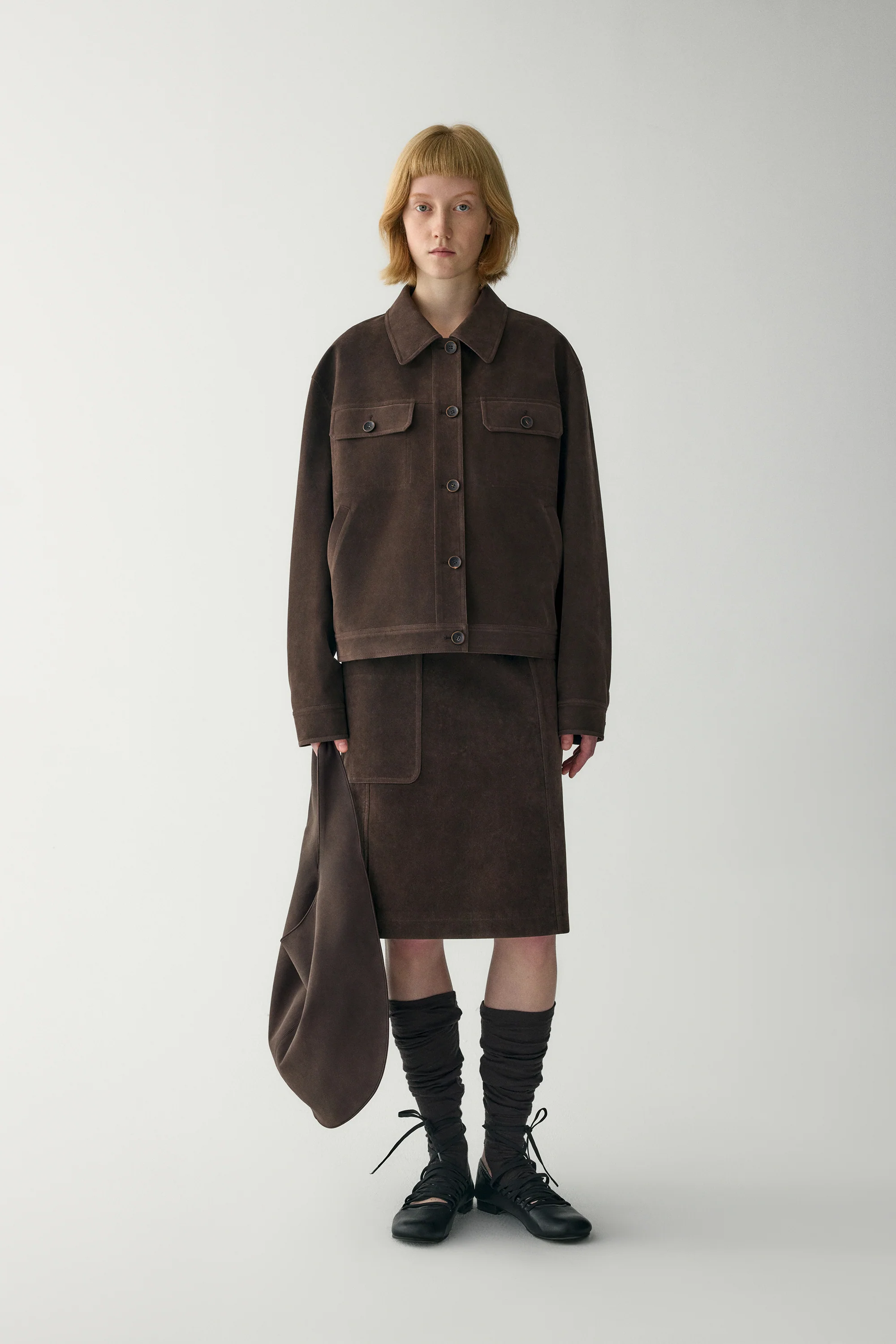 Suede Utility Jacket - Image 13