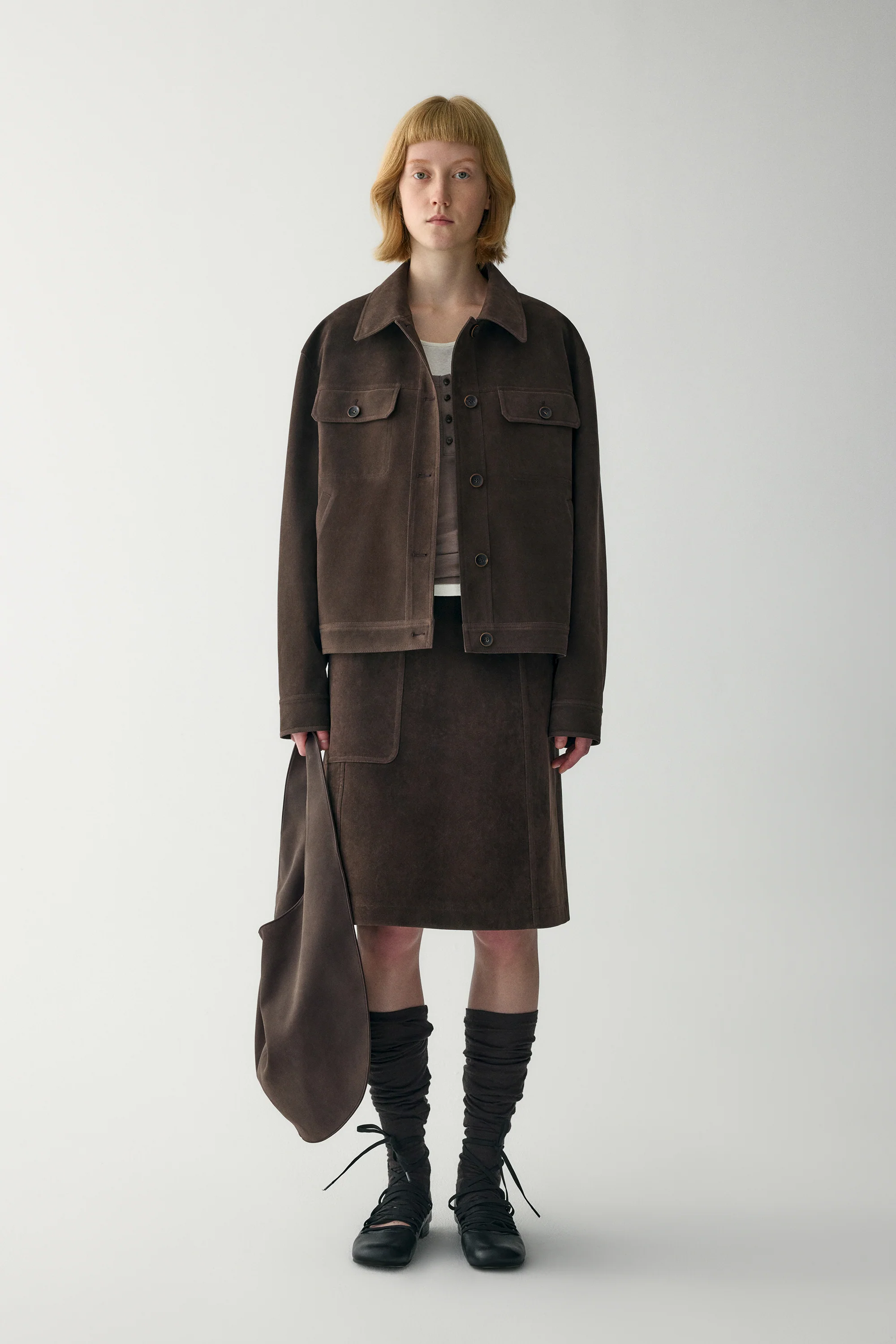 Suede Utility Jacket - Image 14
