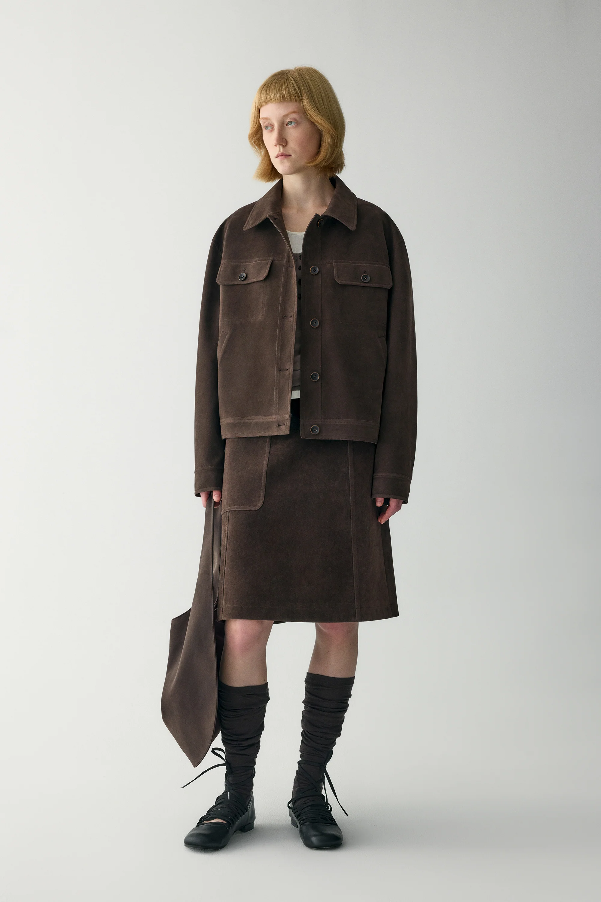 Suede Utility Jacket - Image 15