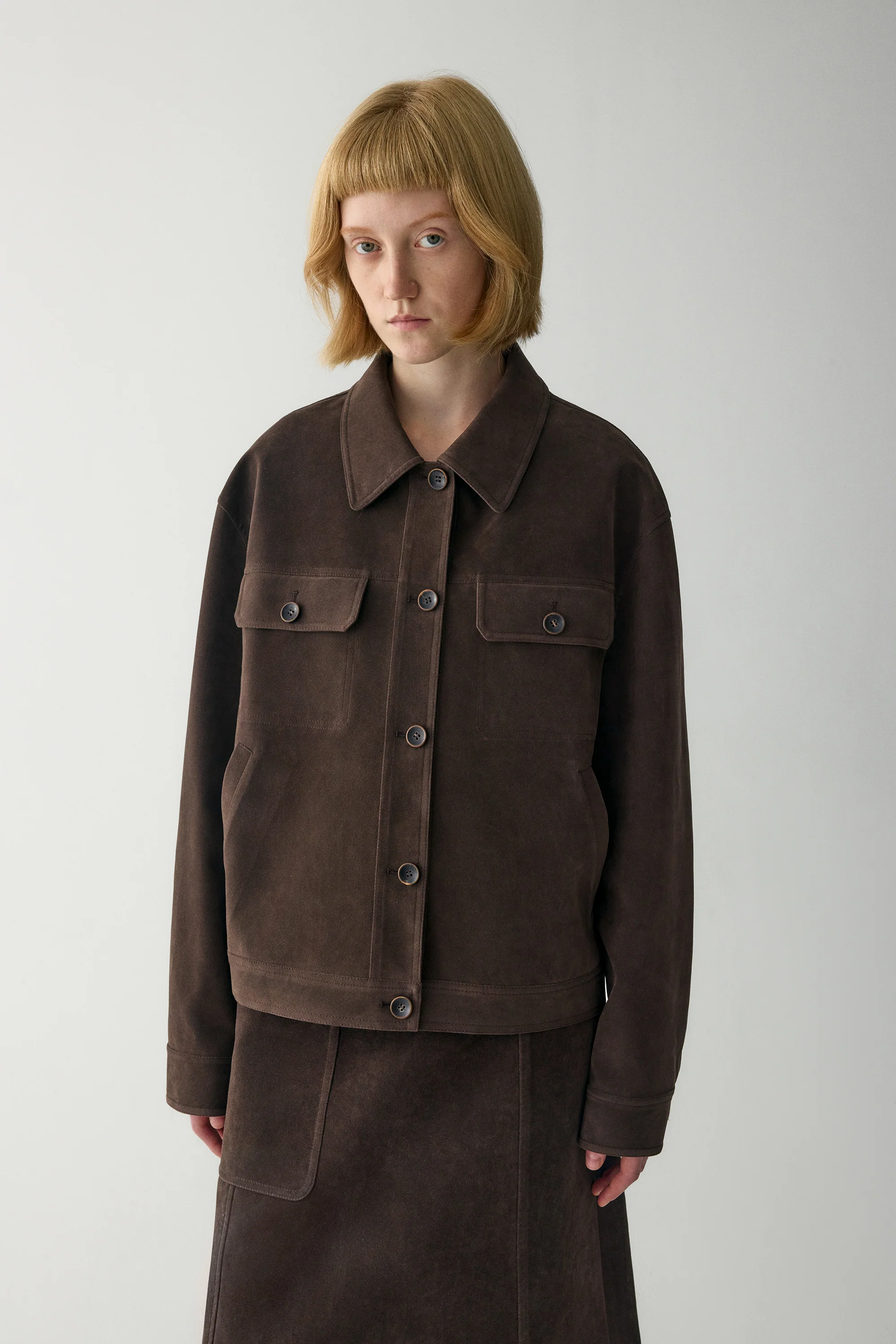 Suede Utility Jacket - Image 19