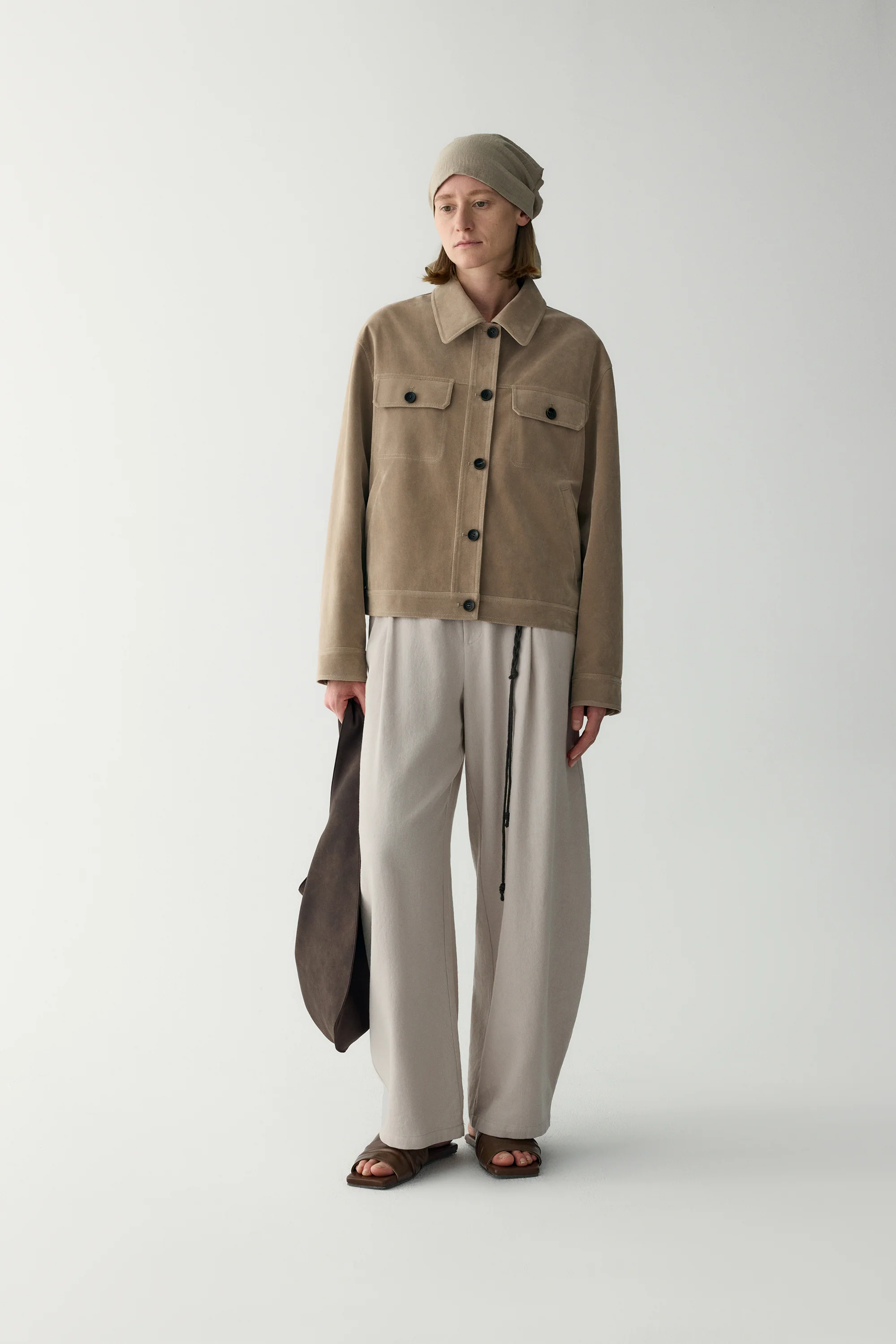Suede Utility Jacket - Image 3
