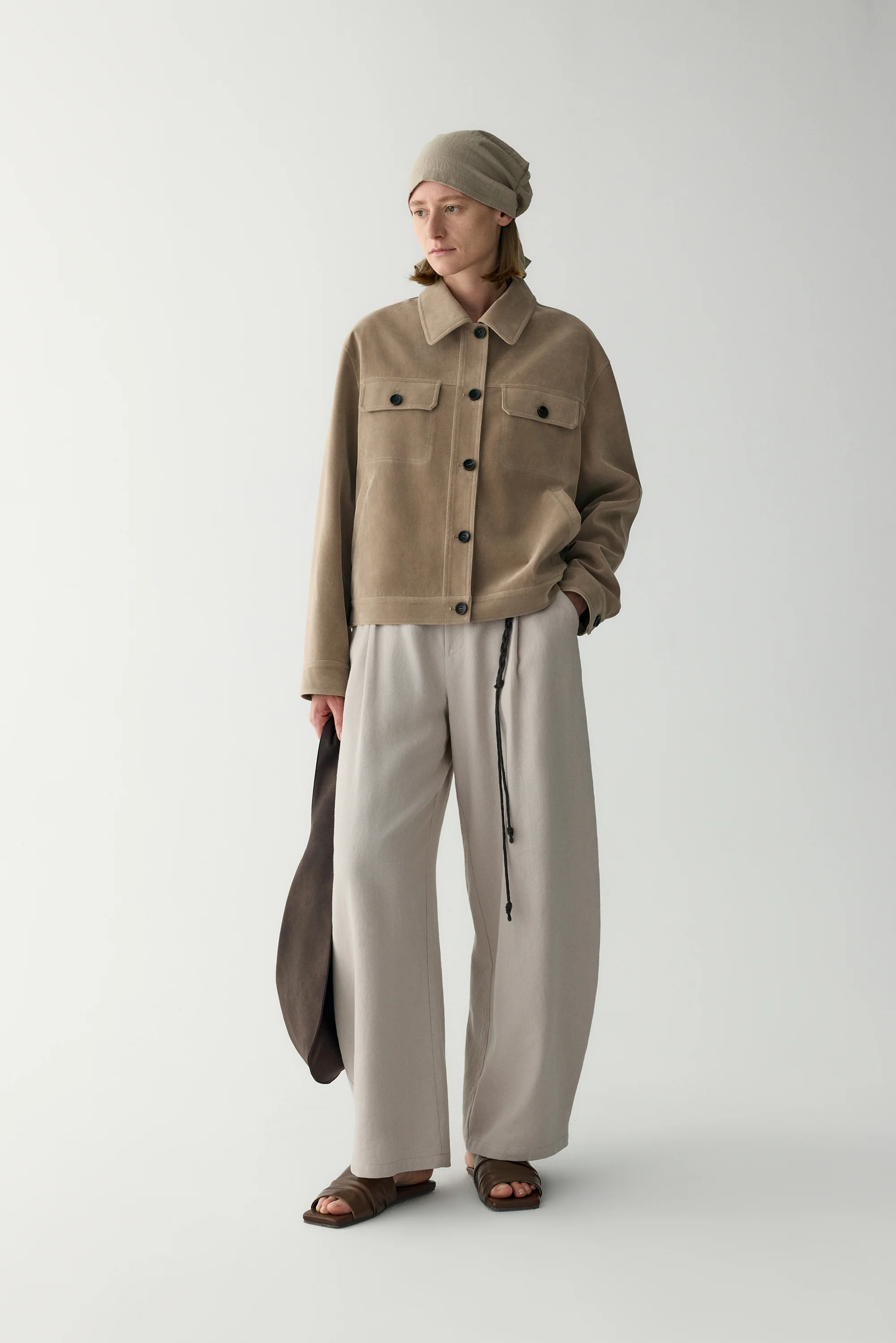 Suede Utility Jacket - Image 4