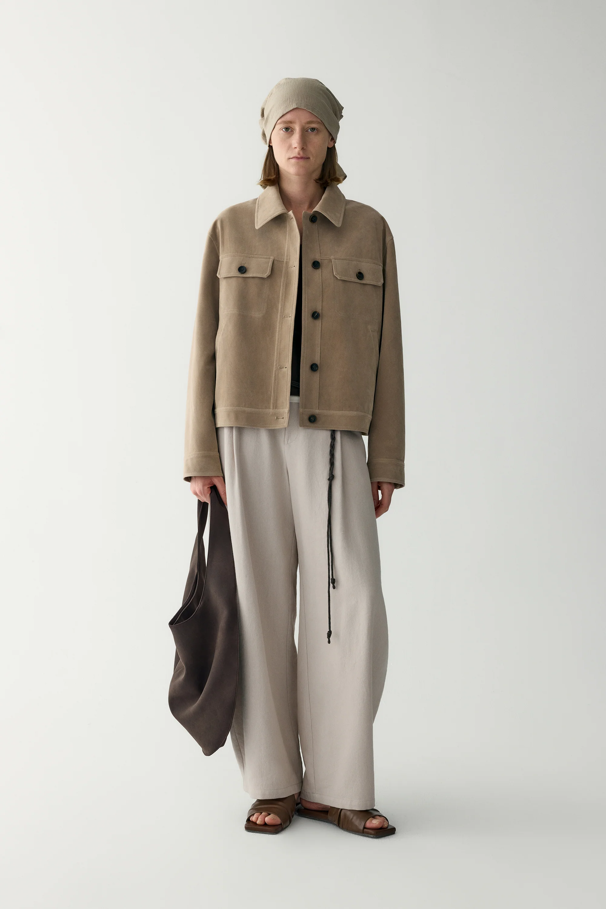 Suede Utility Jacket - Image 5