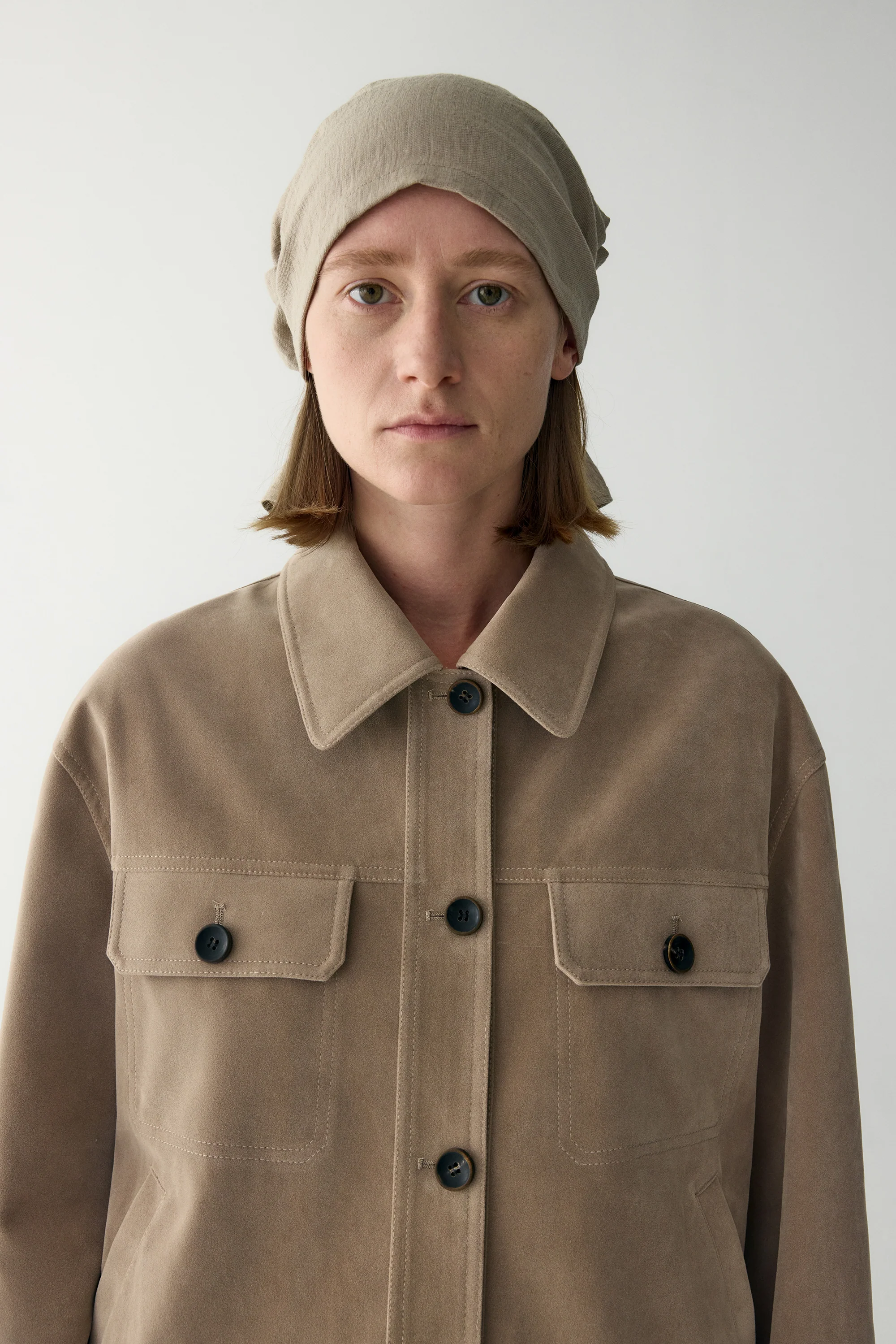 Suede Utility Jacket - Image 7