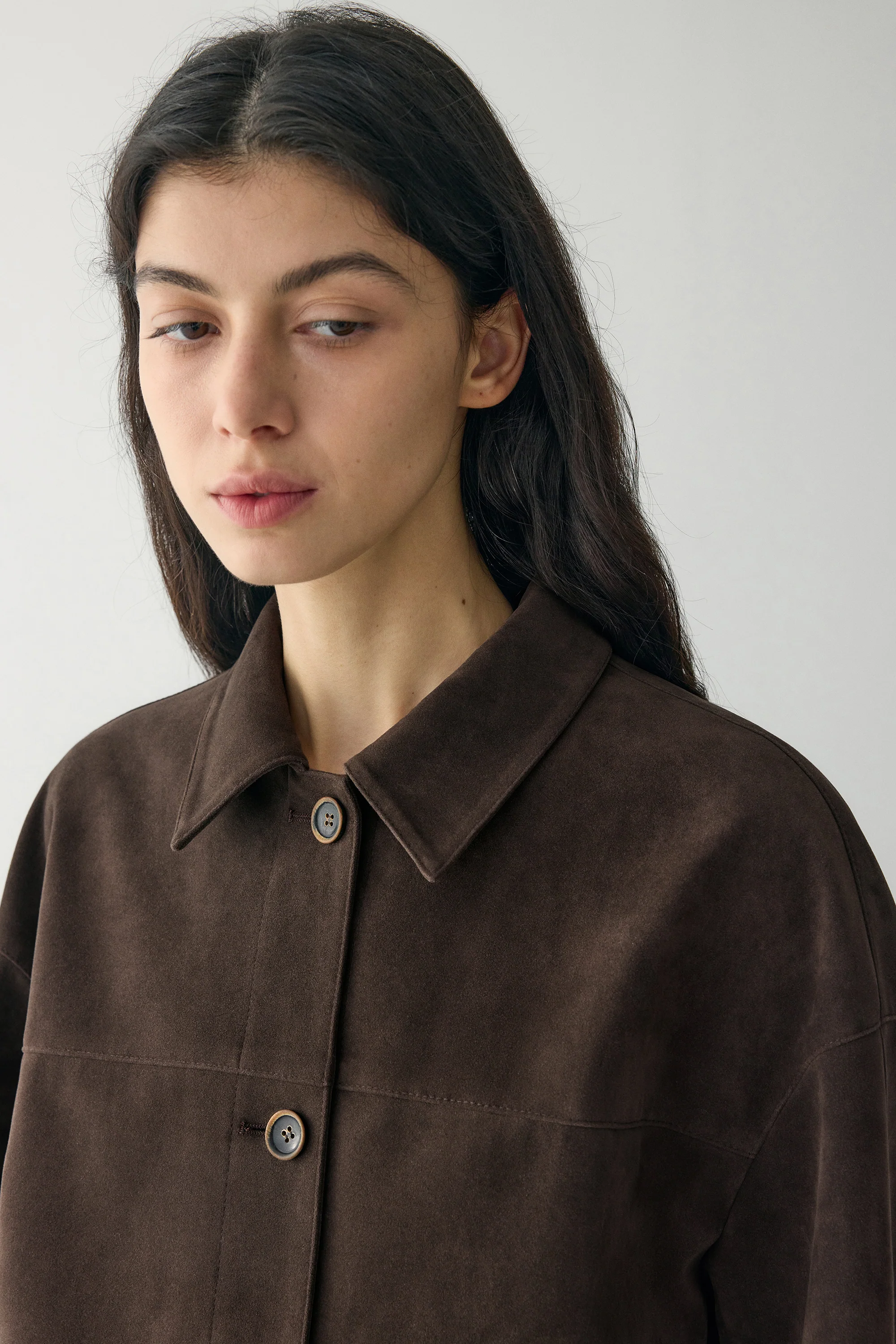 Suede Utility Jacket - Image 11