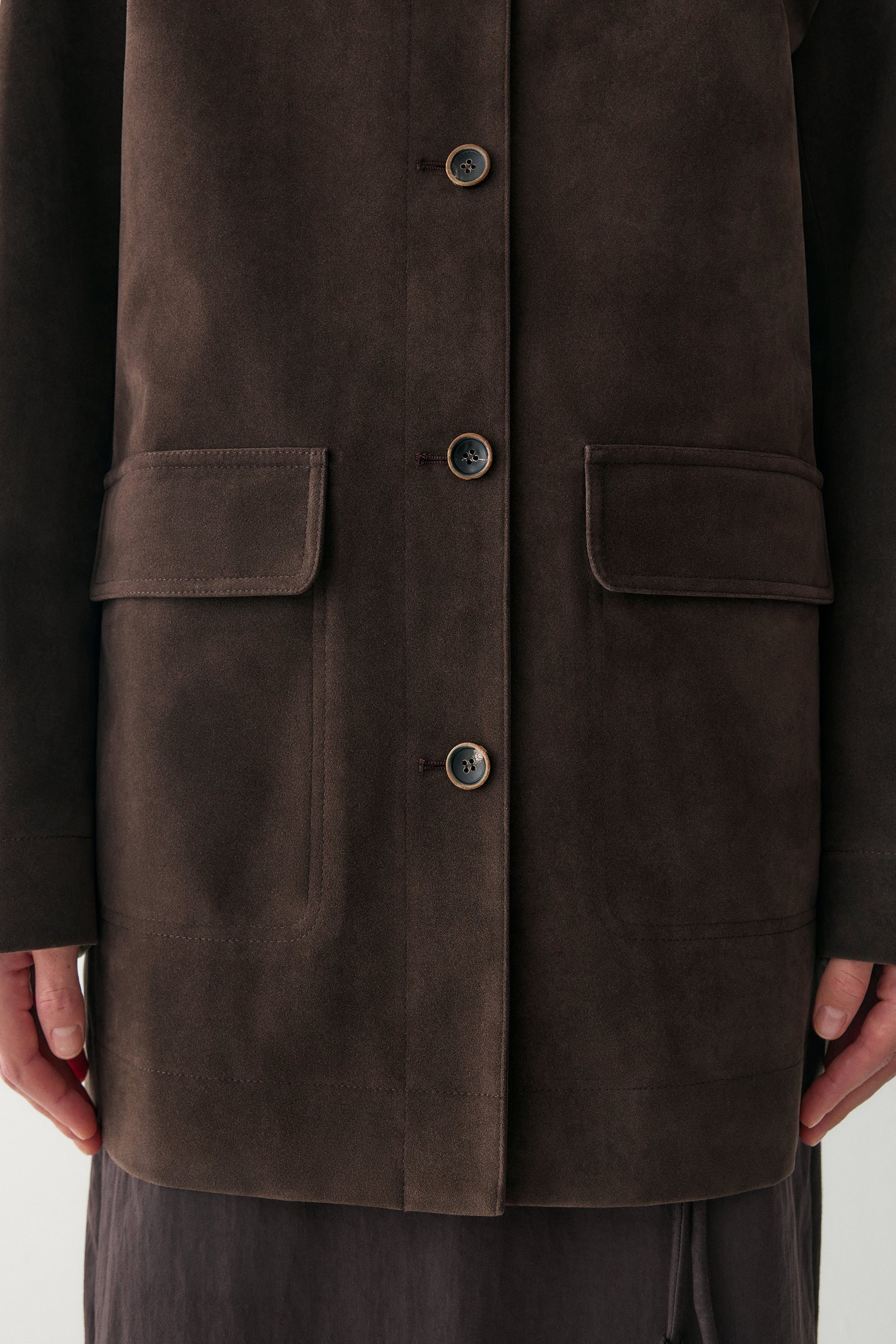 Suede Utility Jacket - Image 13