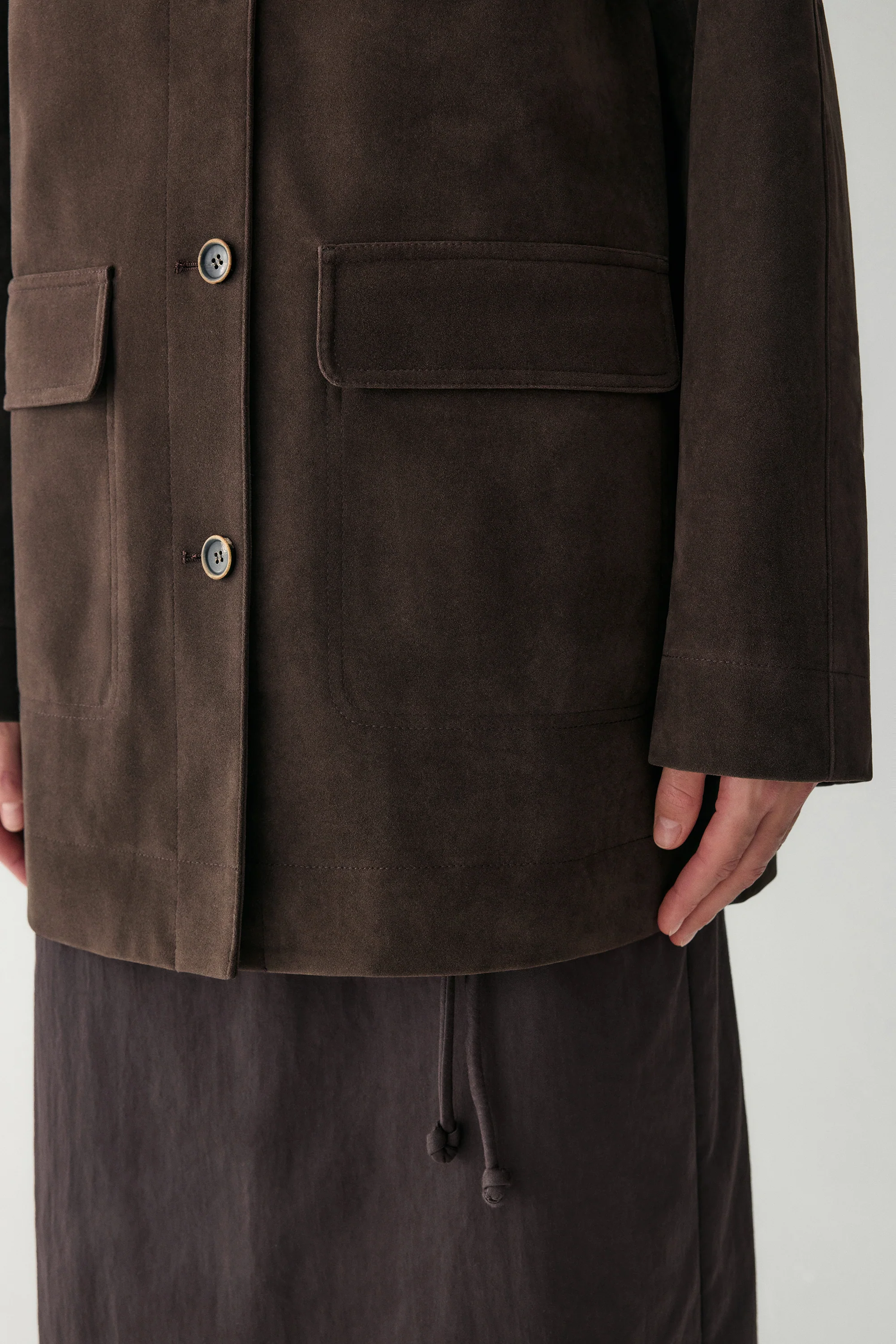 Suede Utility Jacket - Image 14