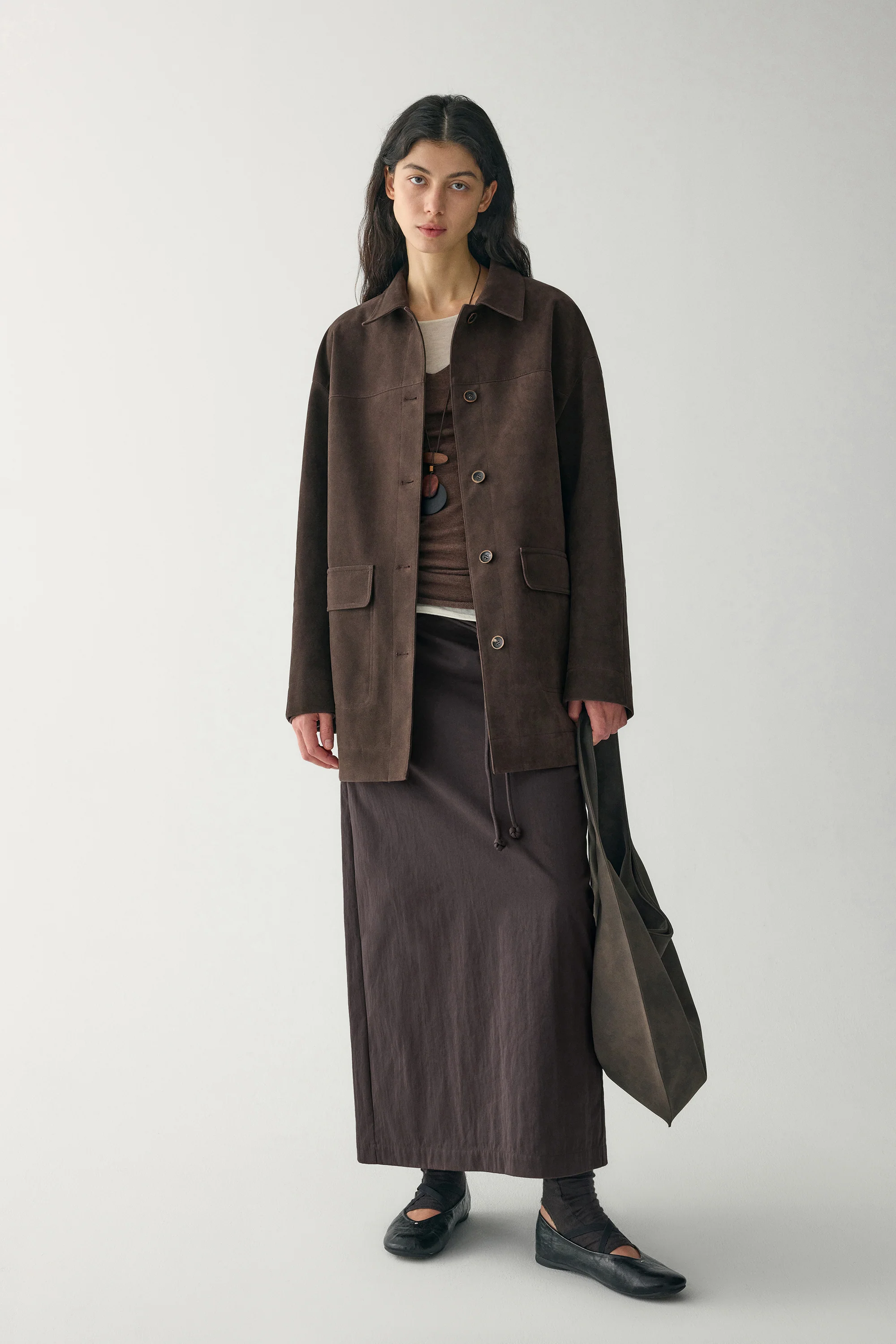 Suede Utility Jacket - Image 6
