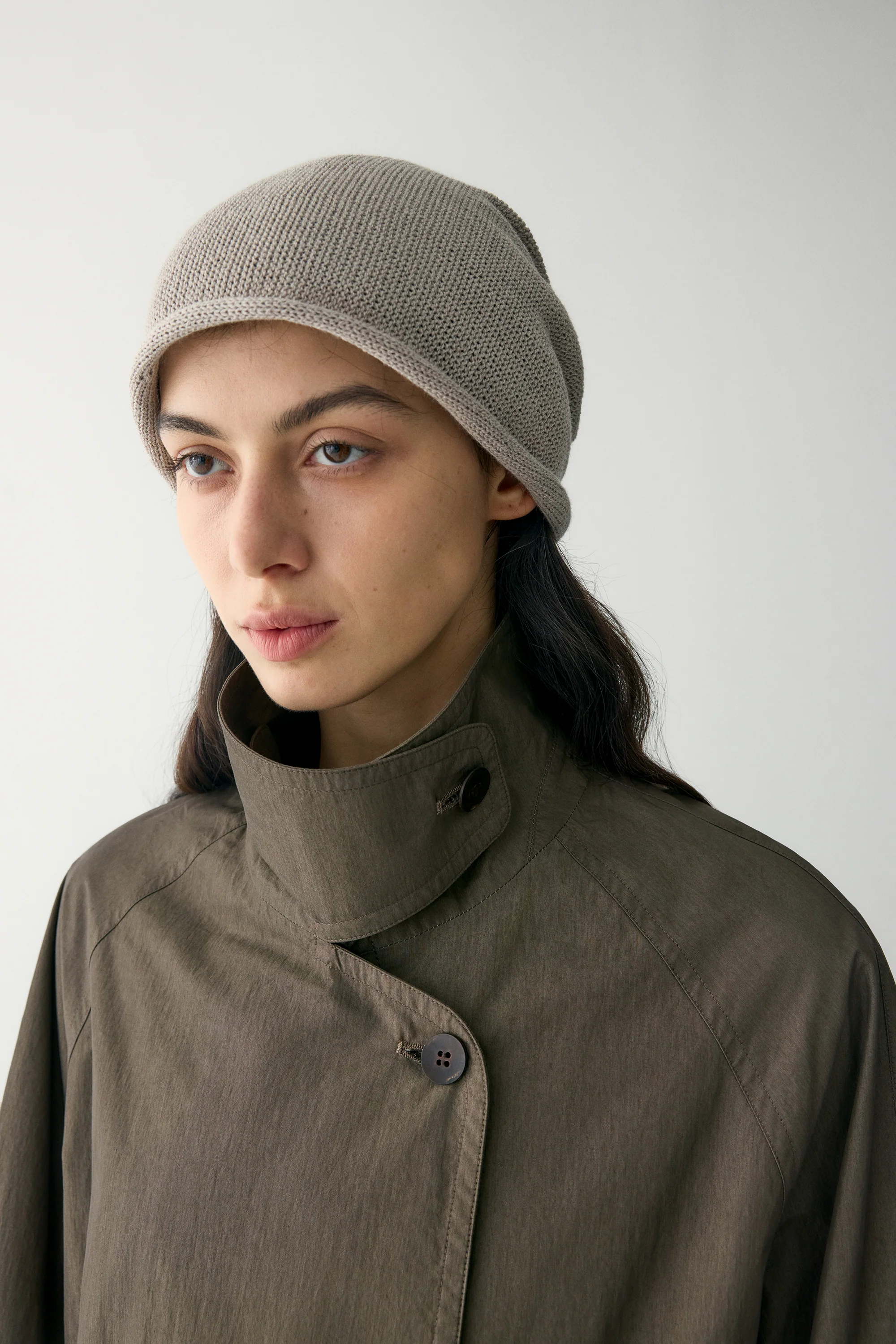 Handmade Belt Short Trench Coat - Image 10