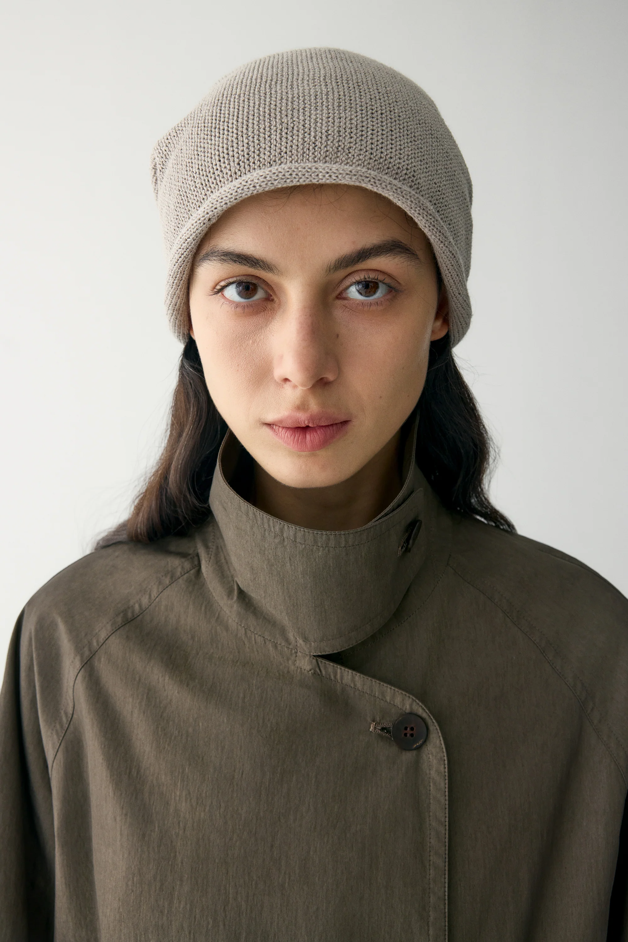 Handmade Belt Short Trench Coat - Image 9