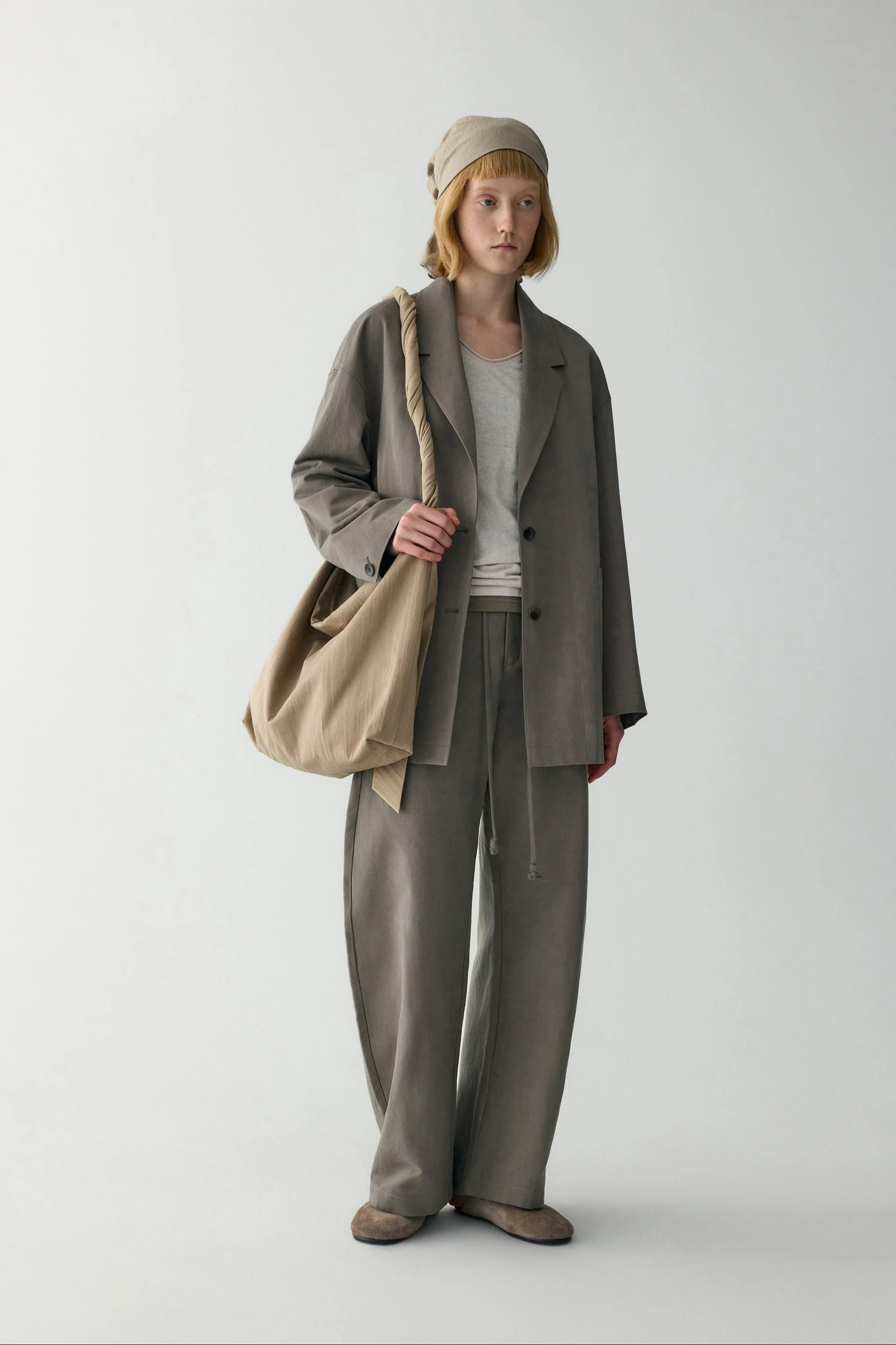 Off-duty Cotton-linen Blazer - Image 12
