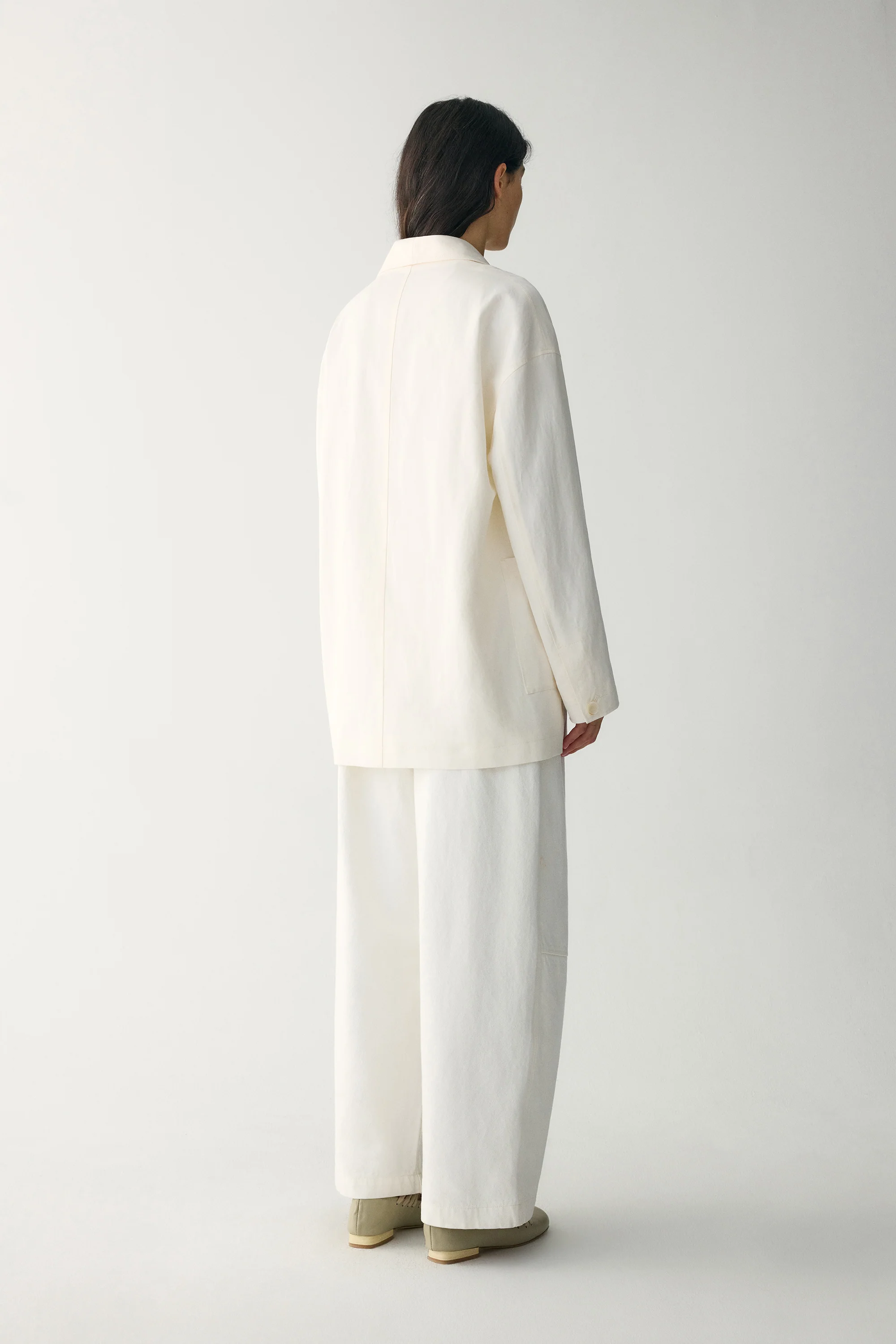 Off-duty Cotton-linen Blazer - Image 5