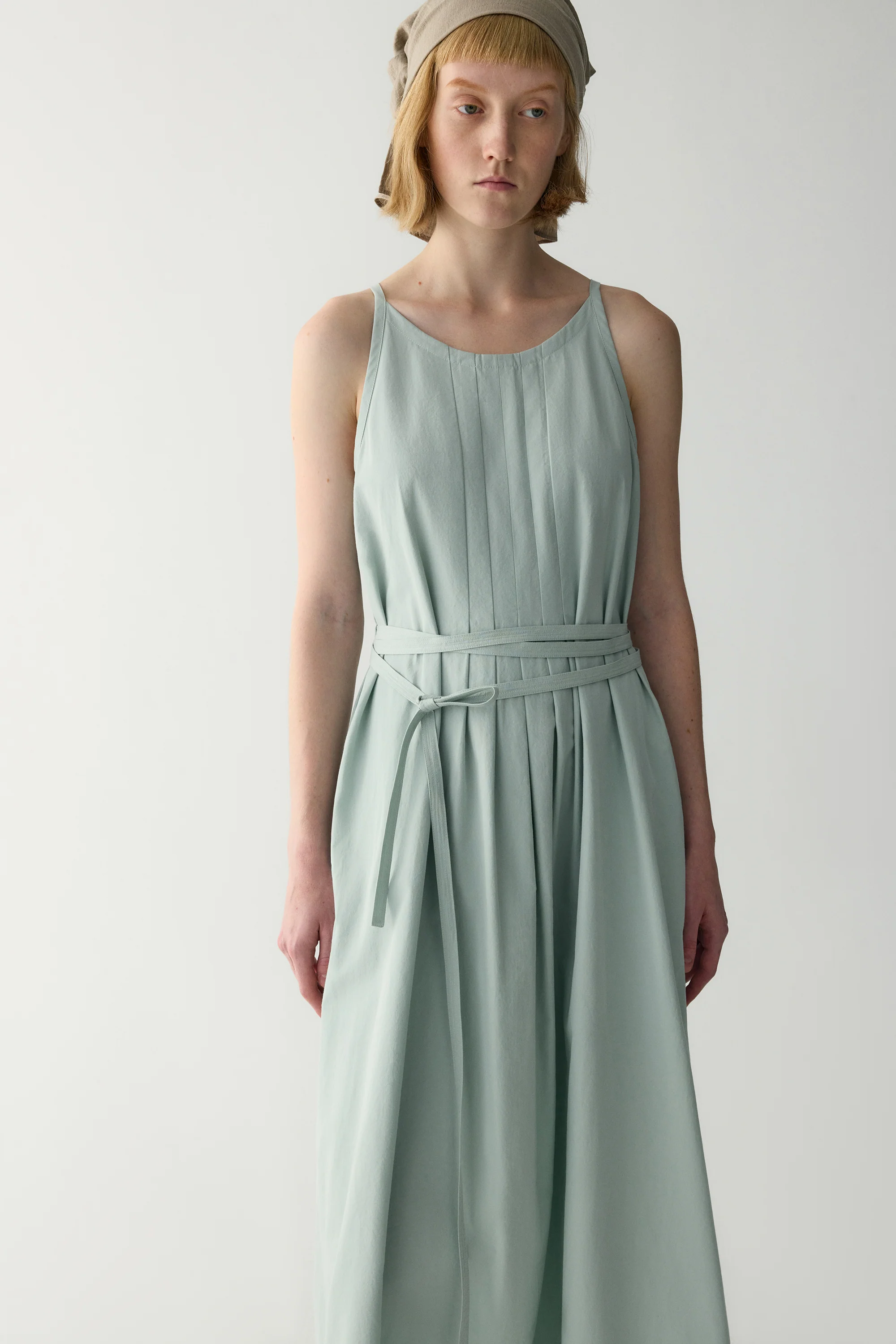 A-line Pleated Dress - Image 13