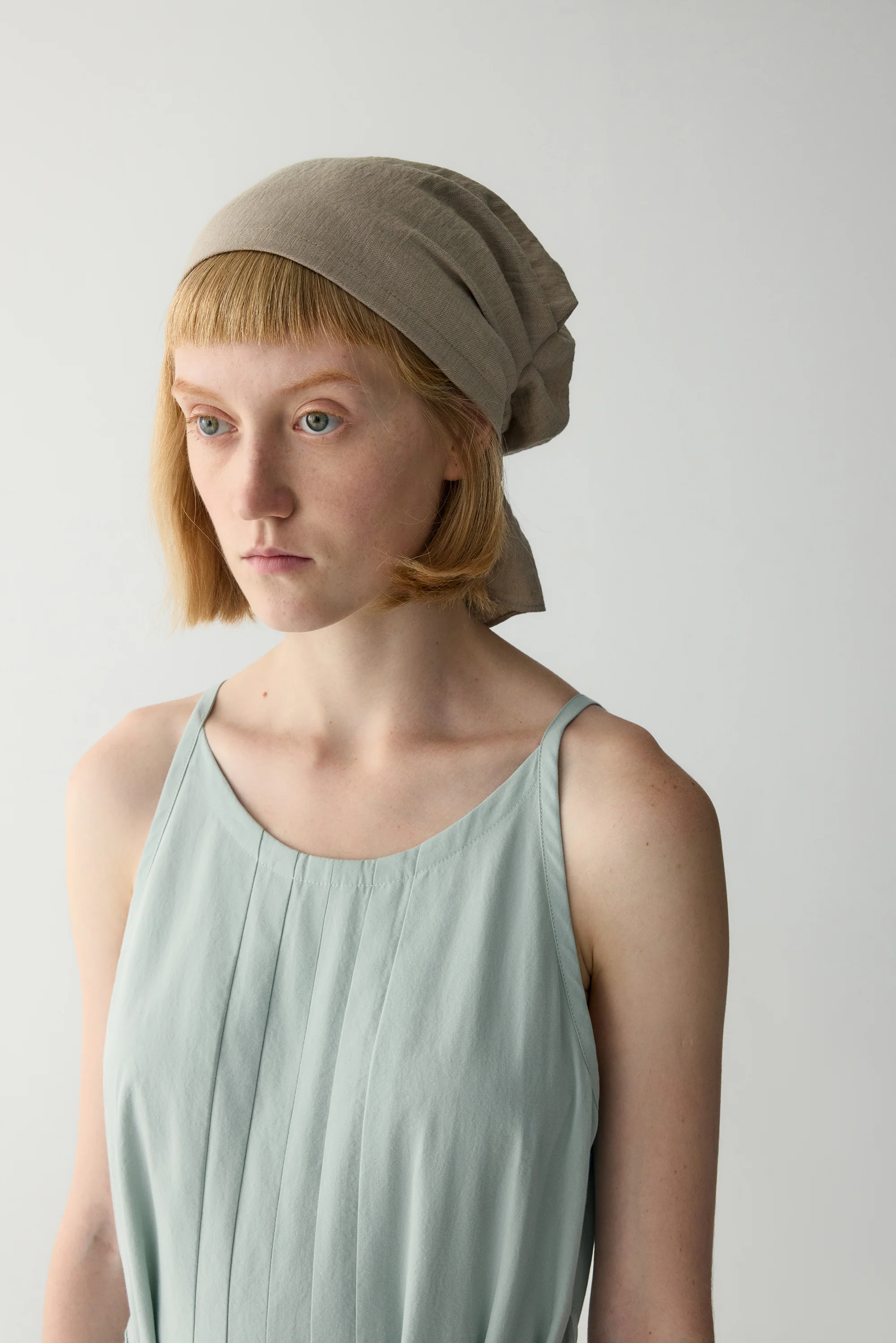 A-line Pleated Dress - Image 15