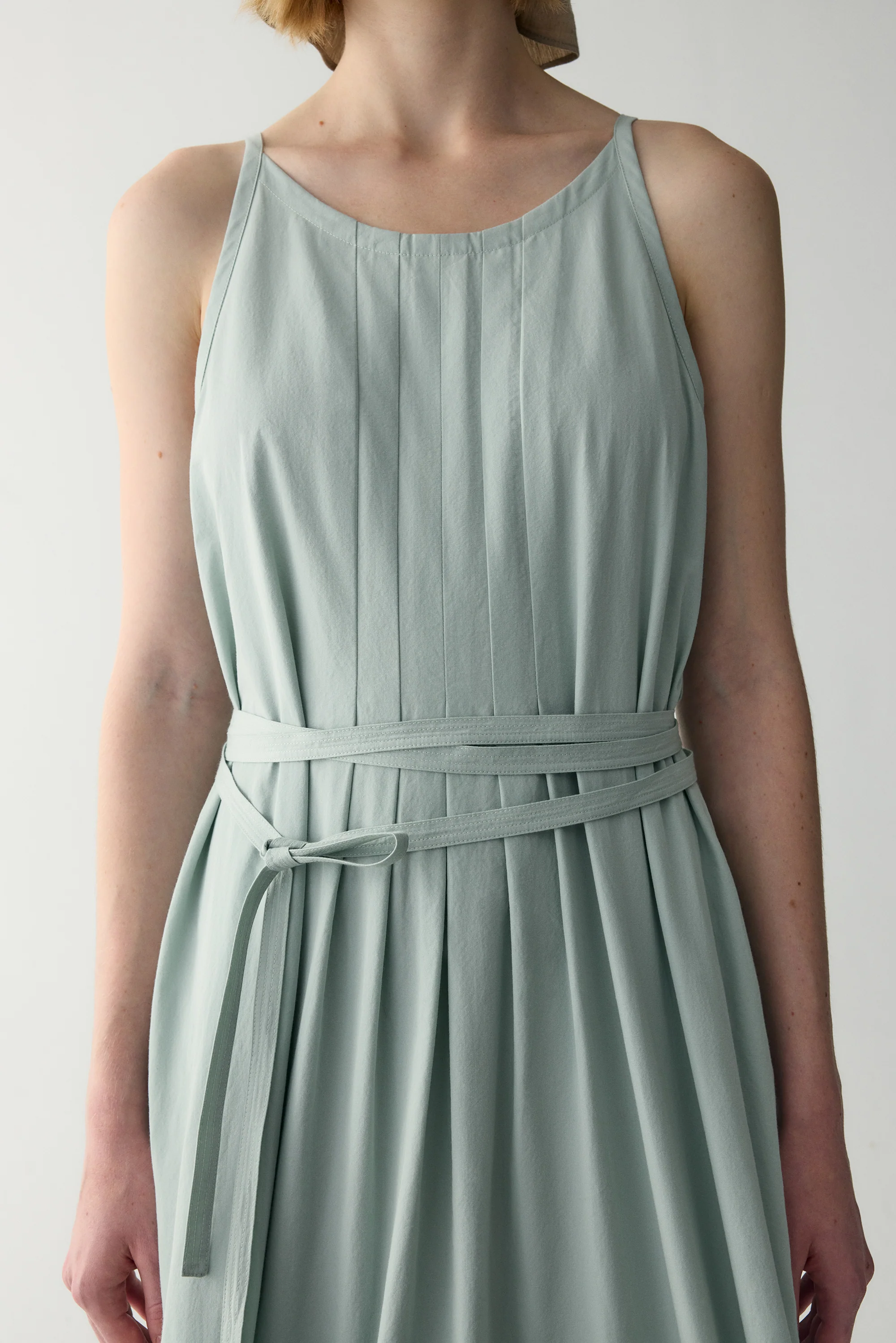 A-line Pleated Dress - Image 16
