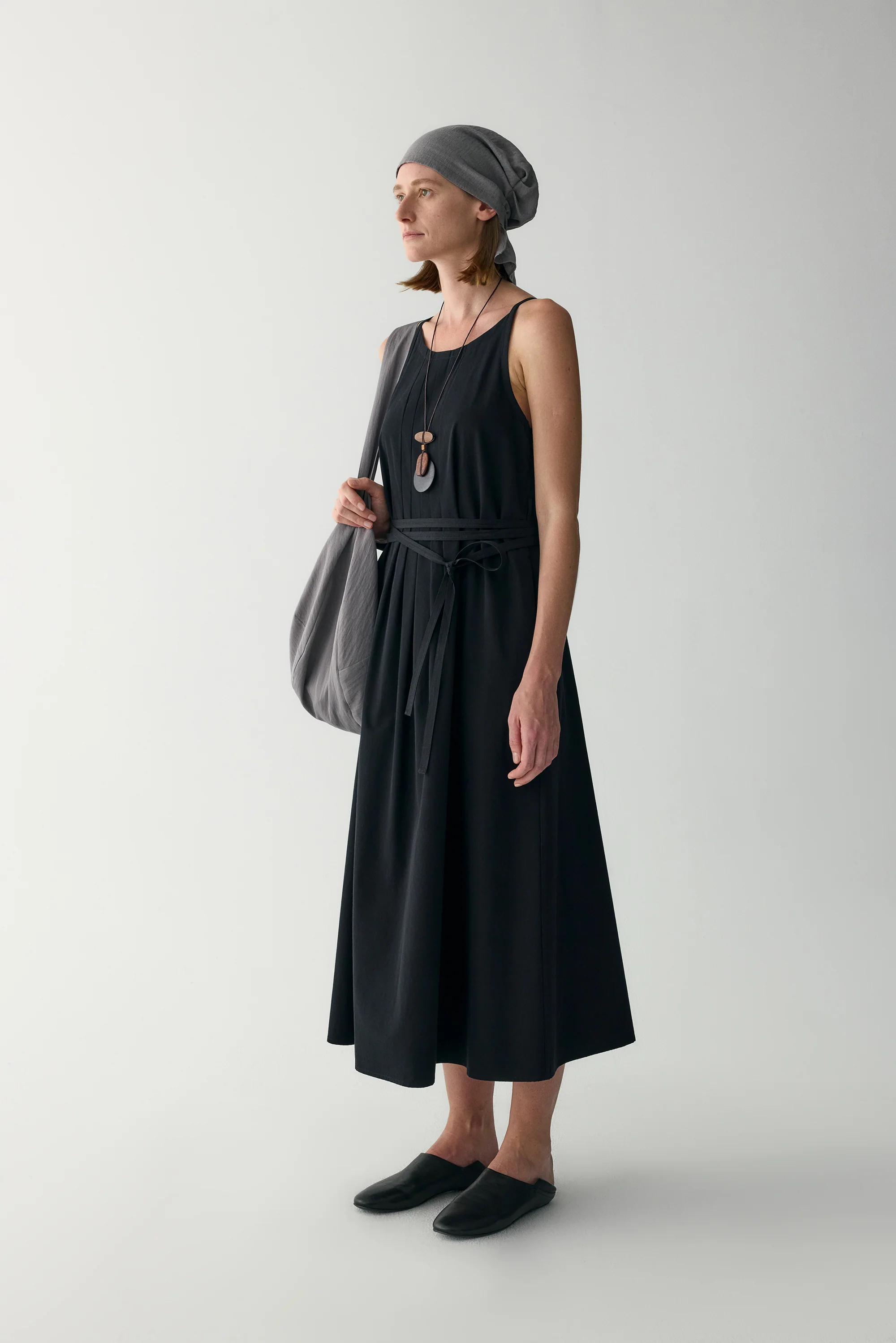 A-line Pleated Dress - Image 20