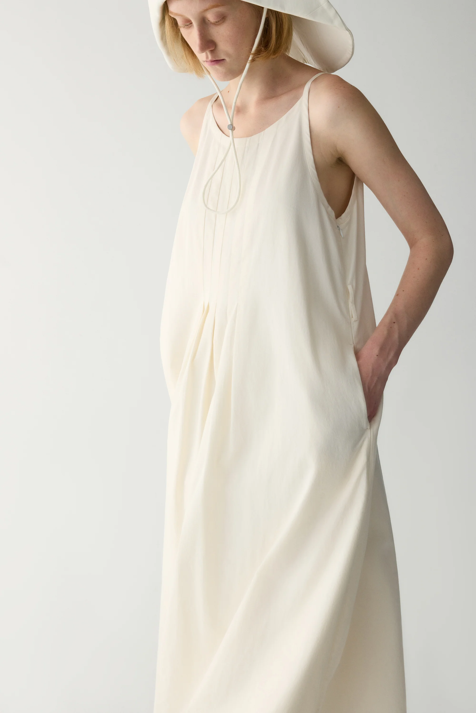 A-line Pleated Dress - Image 8