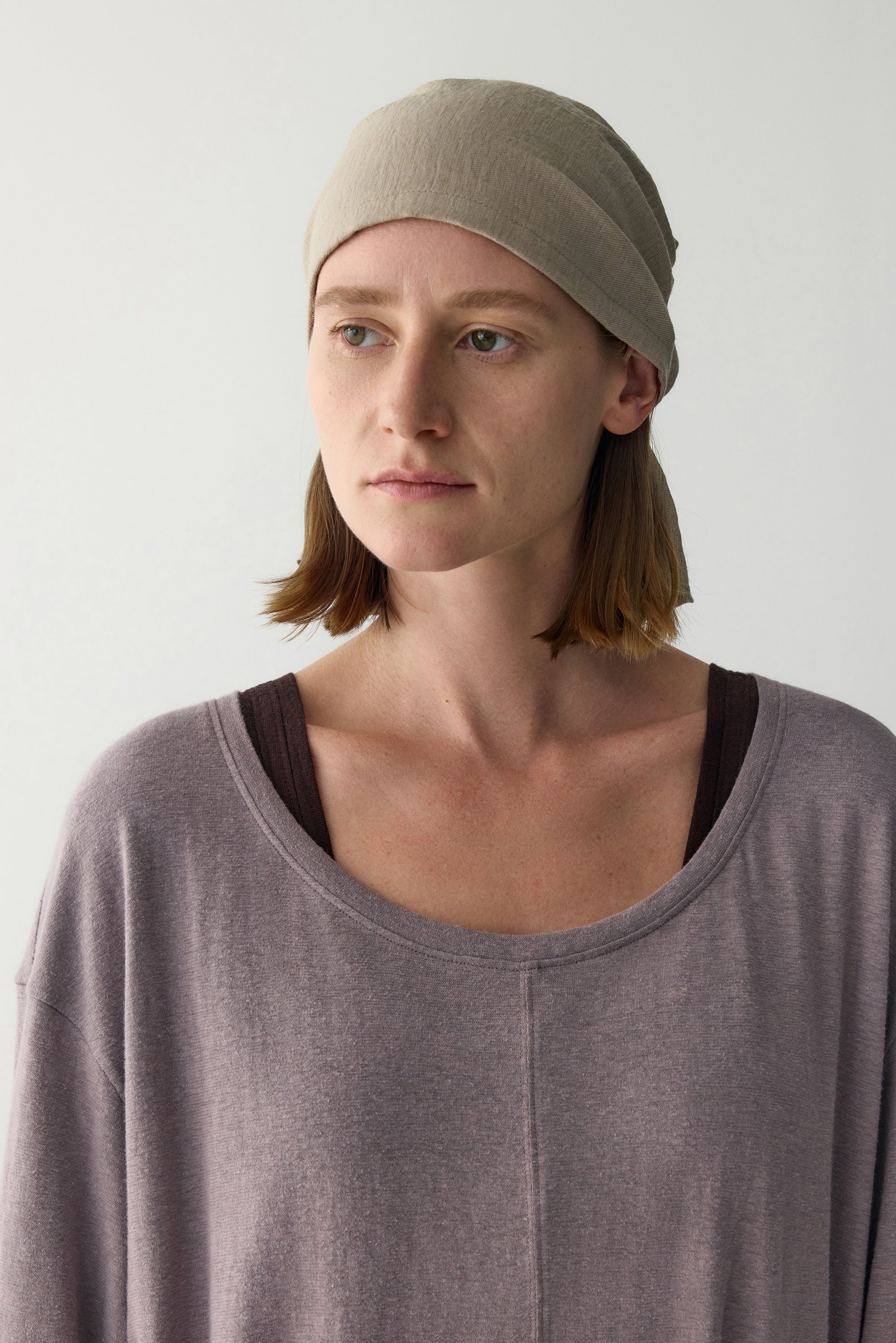 Hemp Round Neck Dress - Image 7