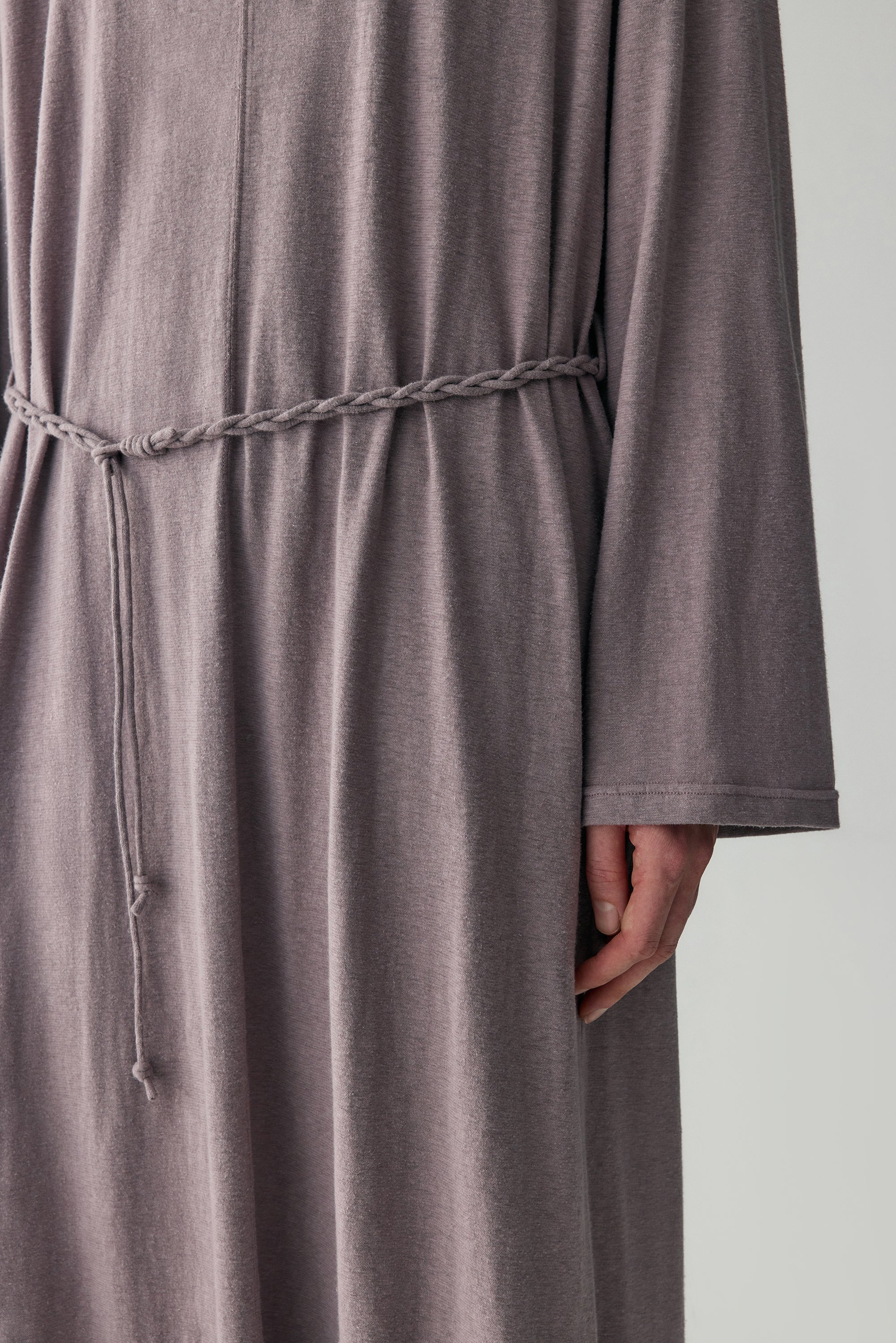 Hemp Round Neck Dress - Image 8
